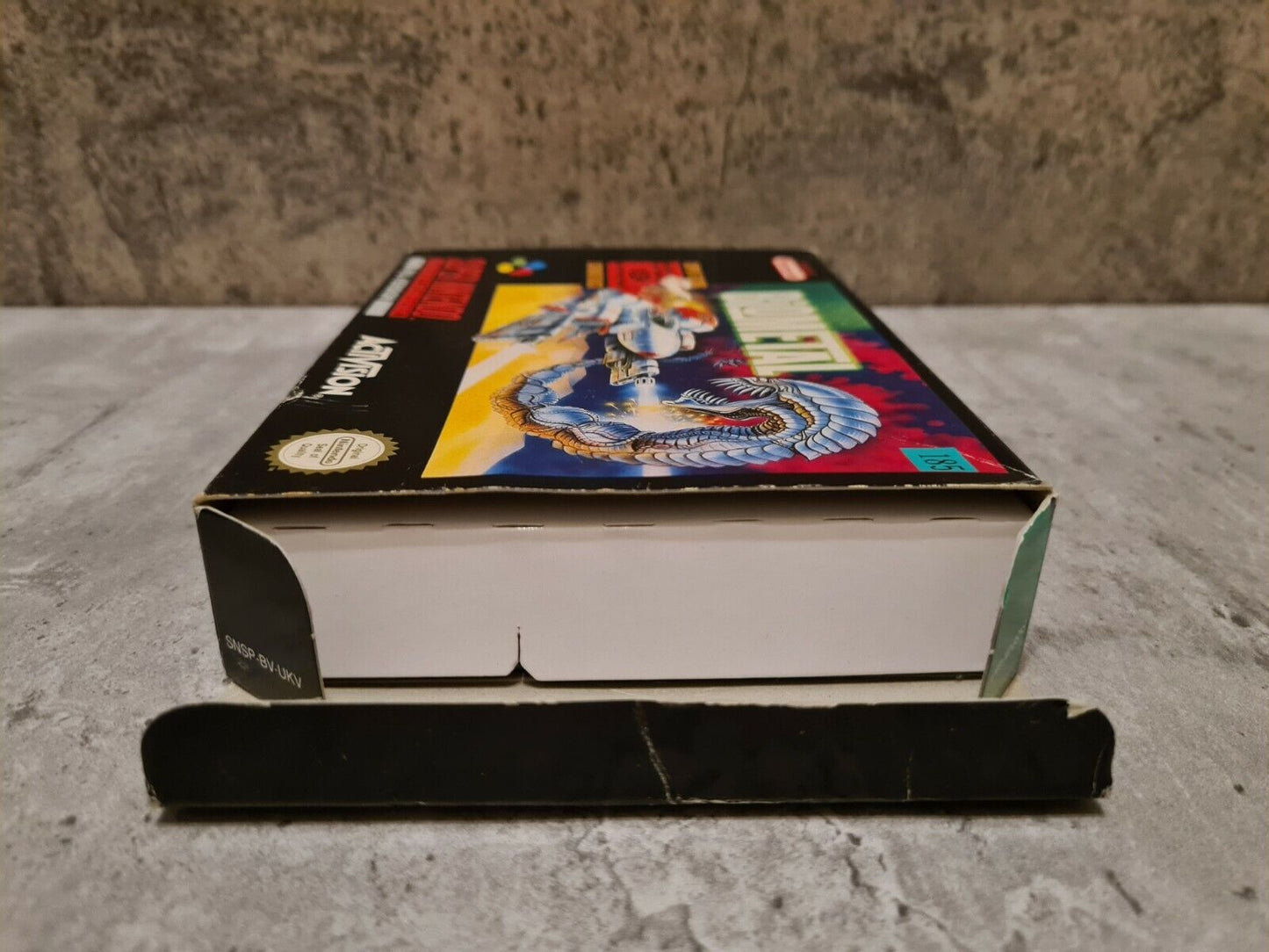 SNES Super Nintendo Biometal mit OVP und Anleitung UKV - T-Retro-Games