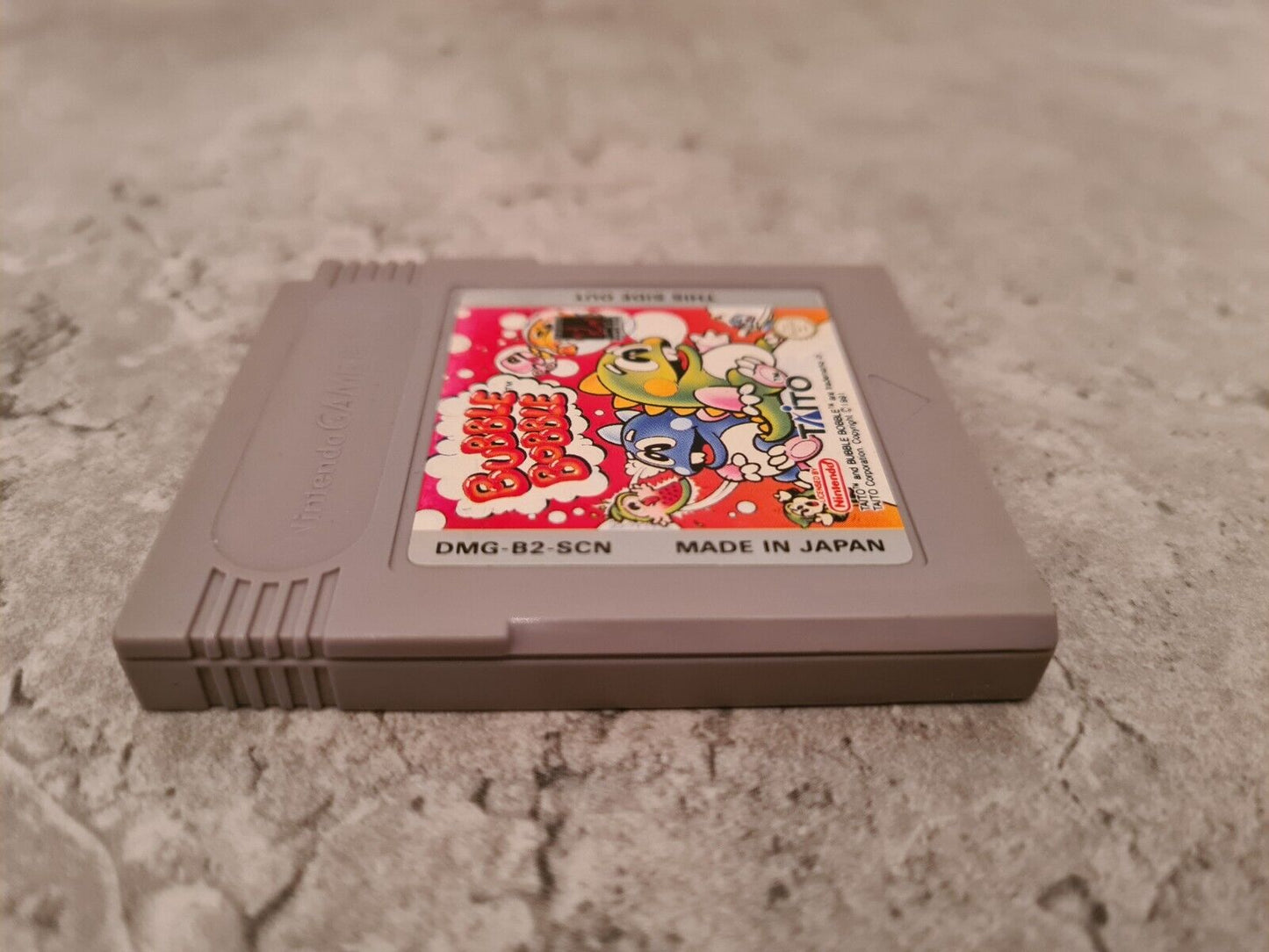 Nintendo Gameboy Classic Spiel Bubble Bobble Modul SCN - T-Retro-Games