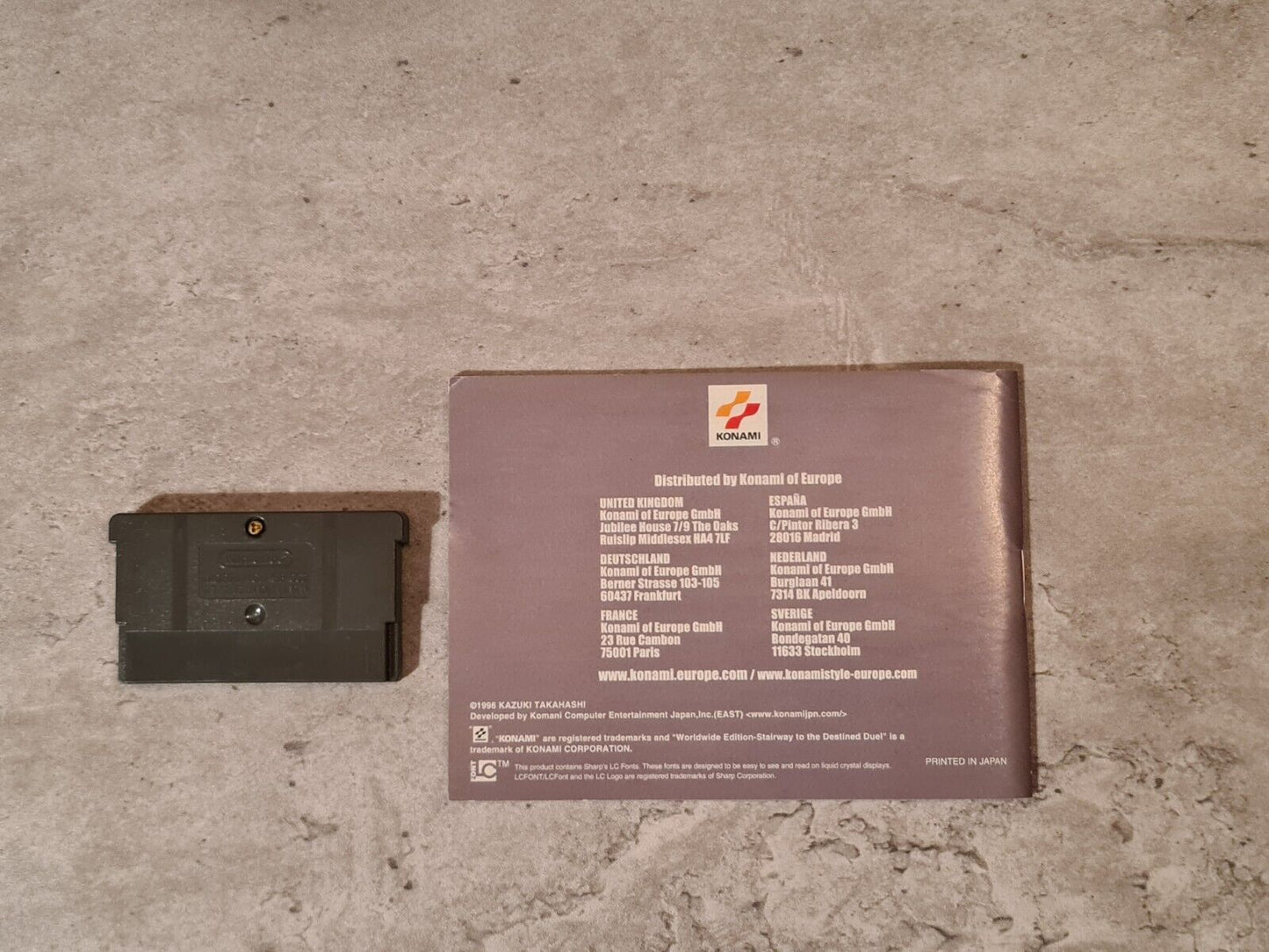 Nintendo Game Boy Advance Yu-Gi-Oh! Worldwide Edition mit OVP und Anleitung NOE - T-Retro-Games