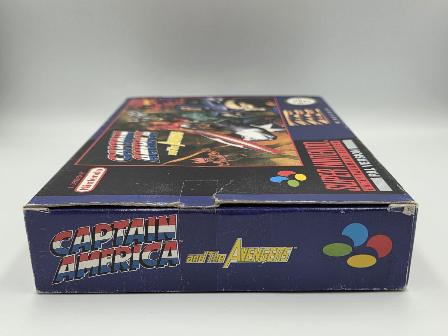 SNES Super Nintendo Captain America and The Avengers mit OVP und Anleitung EUR