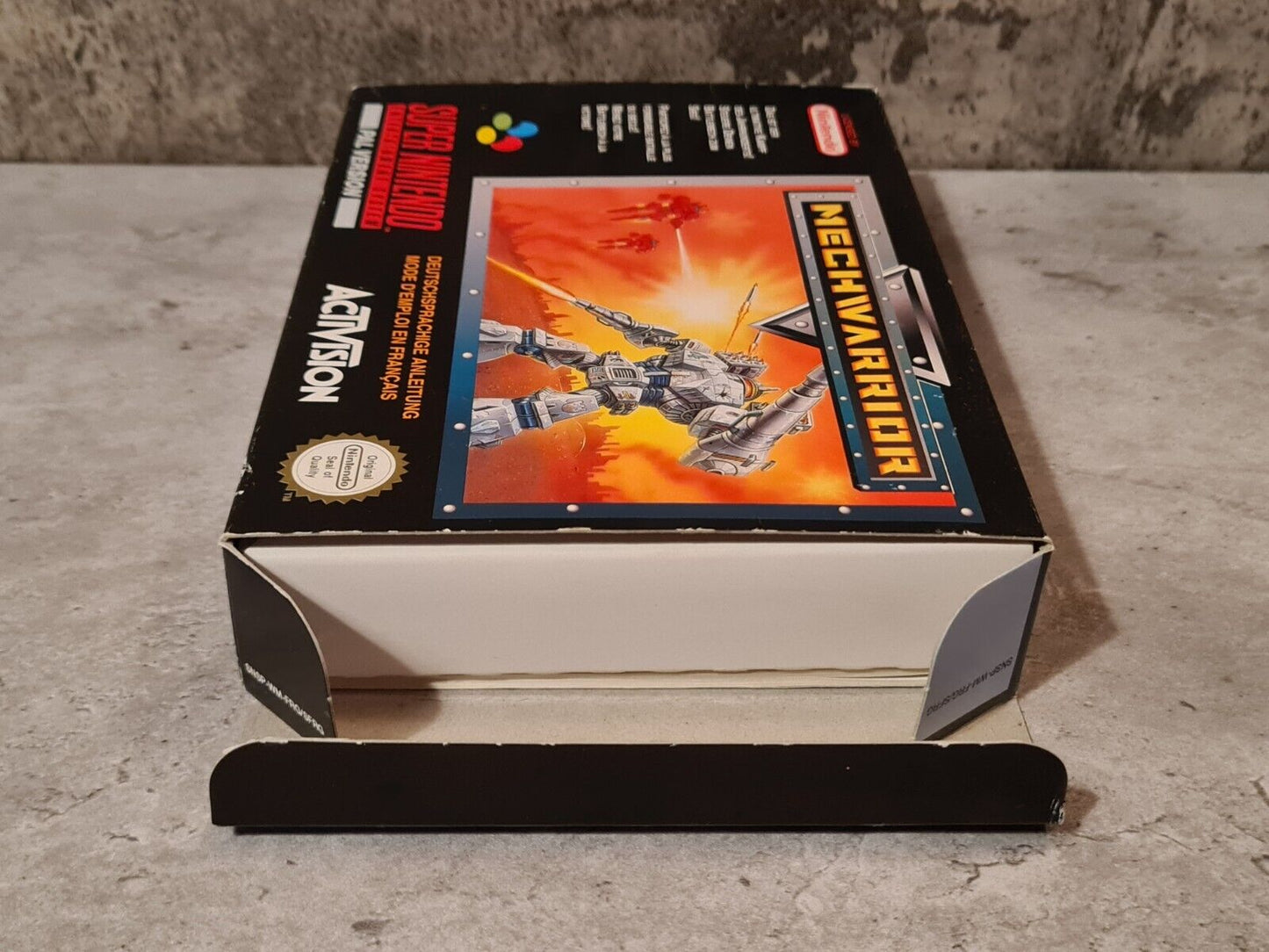SNES Super Nintendo Mechwarrior mit OVP und Anleitung FRG/SFRG - T-Retro-Games