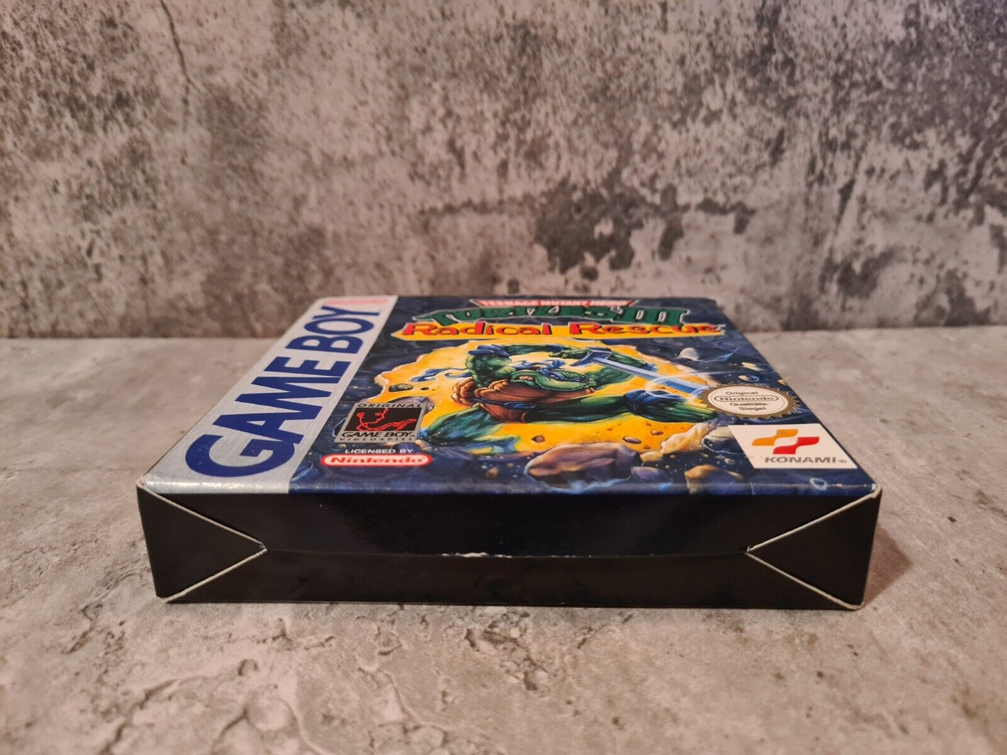 Nintendo Game Boy Classic Turtles III Radical Rescue mit OVP und Anleitung NOE - T-Retro-Games