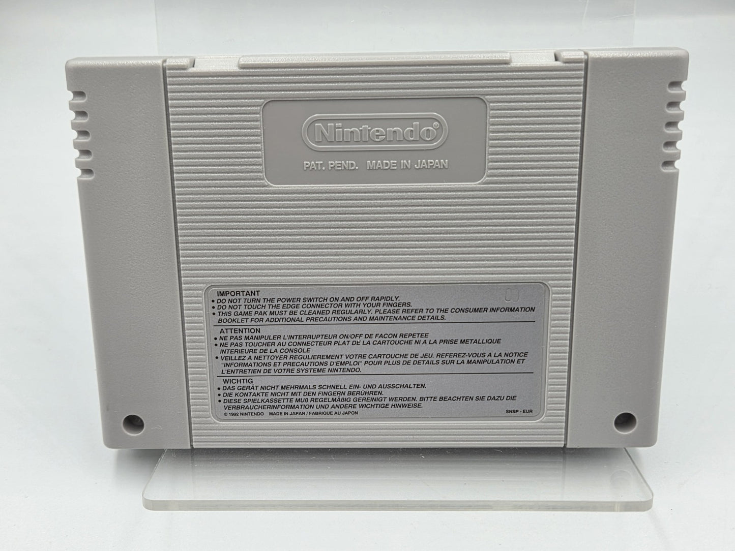 SNES Super Nintendo Realm Modul EUR