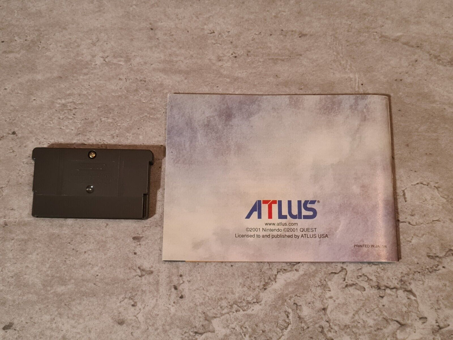 Game Boy Advance Tactics Ogre The Knight of Lodis mit OVP und Anleitung USA - T-Retro-Games