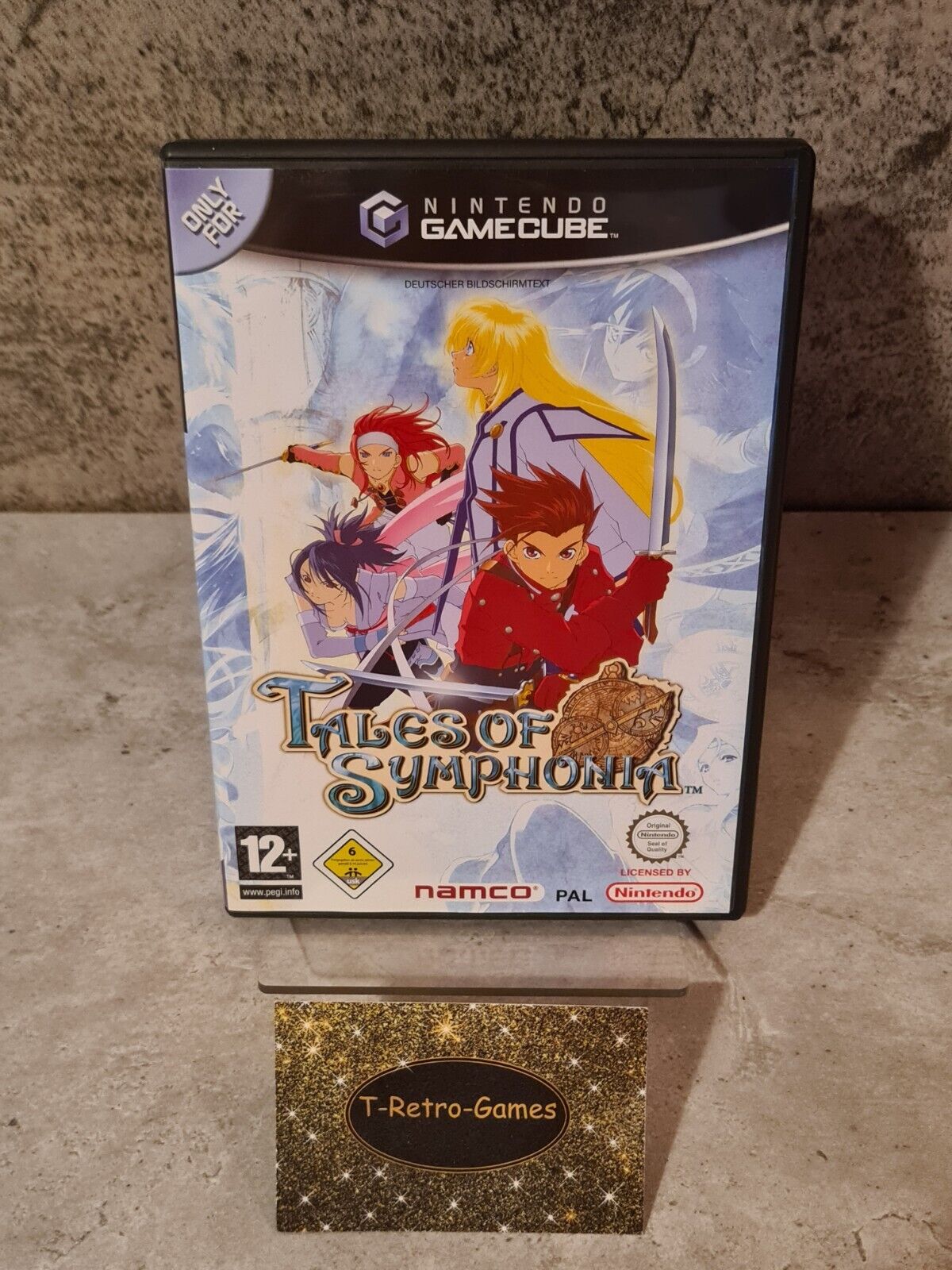 Nintendo GameCube Tales of Symphonia mit OVP und Anleitung NOE 2 Discs - T-Retro-Games