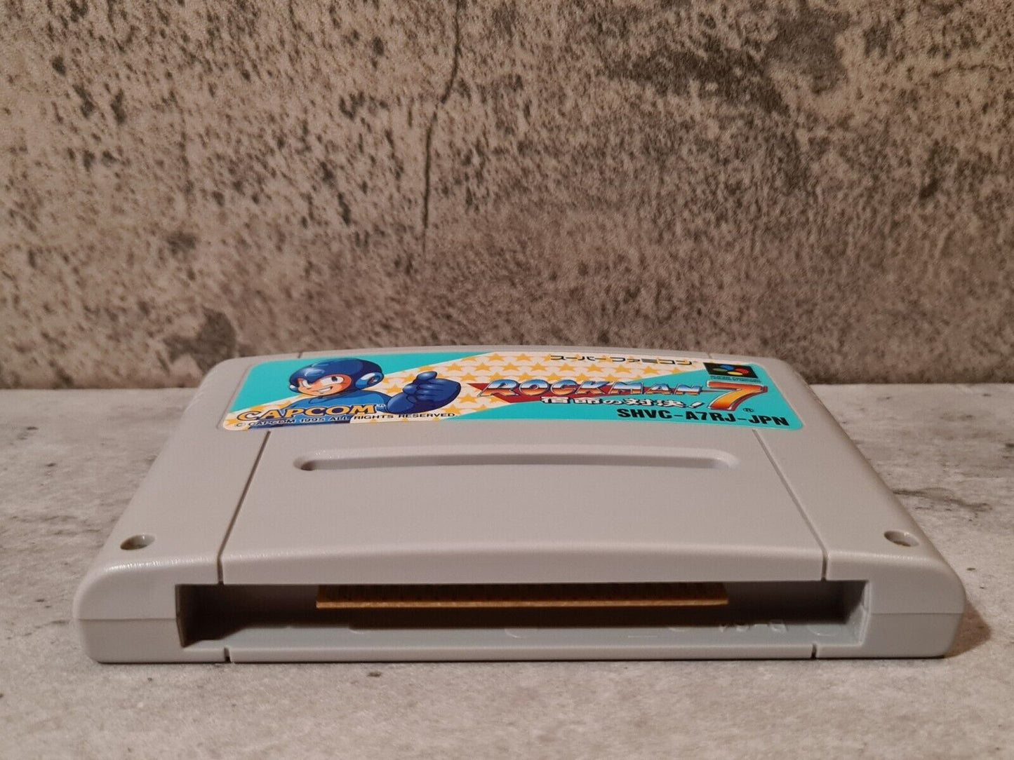 SFC Super Famicom NTSC-J RockMan 7 Modul Japan - T-Retro-Games