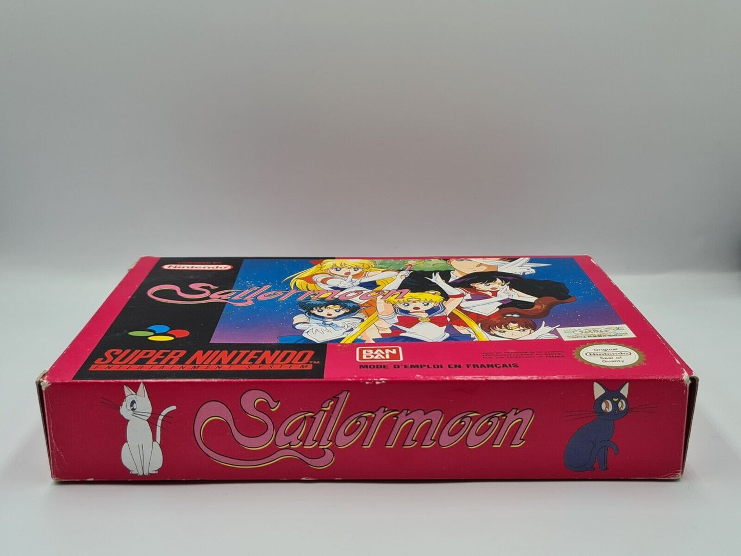 SNES Super Nintendo Sailor Moon mit OVP und Anleitung FRA/SFRA - T-Retro-Games