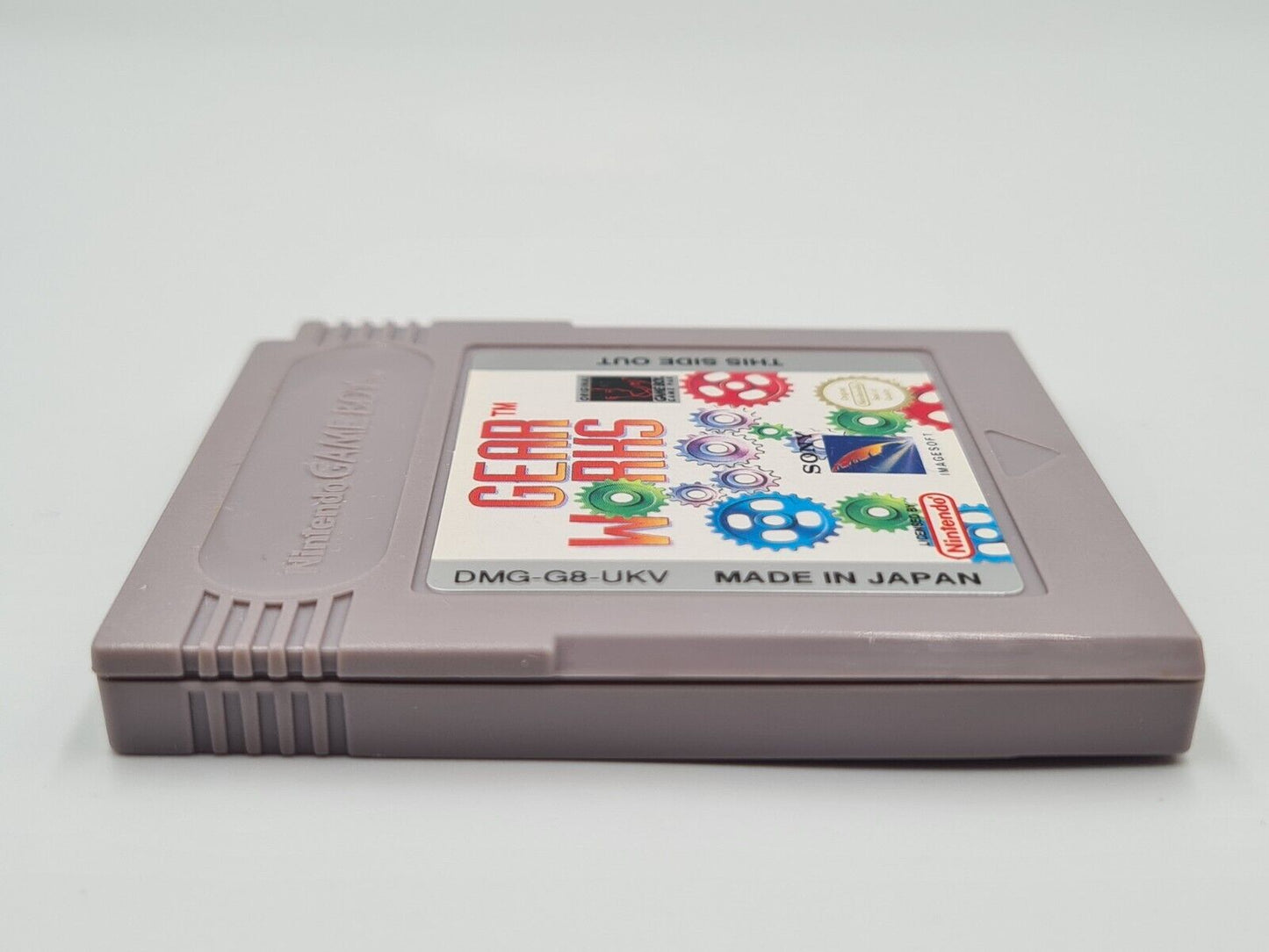 Nintendo Game Boy Classic Spiel Gear Works Modul UKV - T-Retro-Games