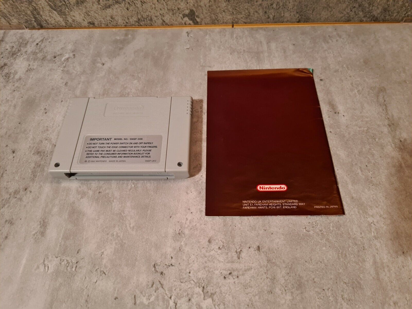 SNES Super Nintendo Vegas Stakes mit OVP und Anleitung UKV - T-Retro-Games