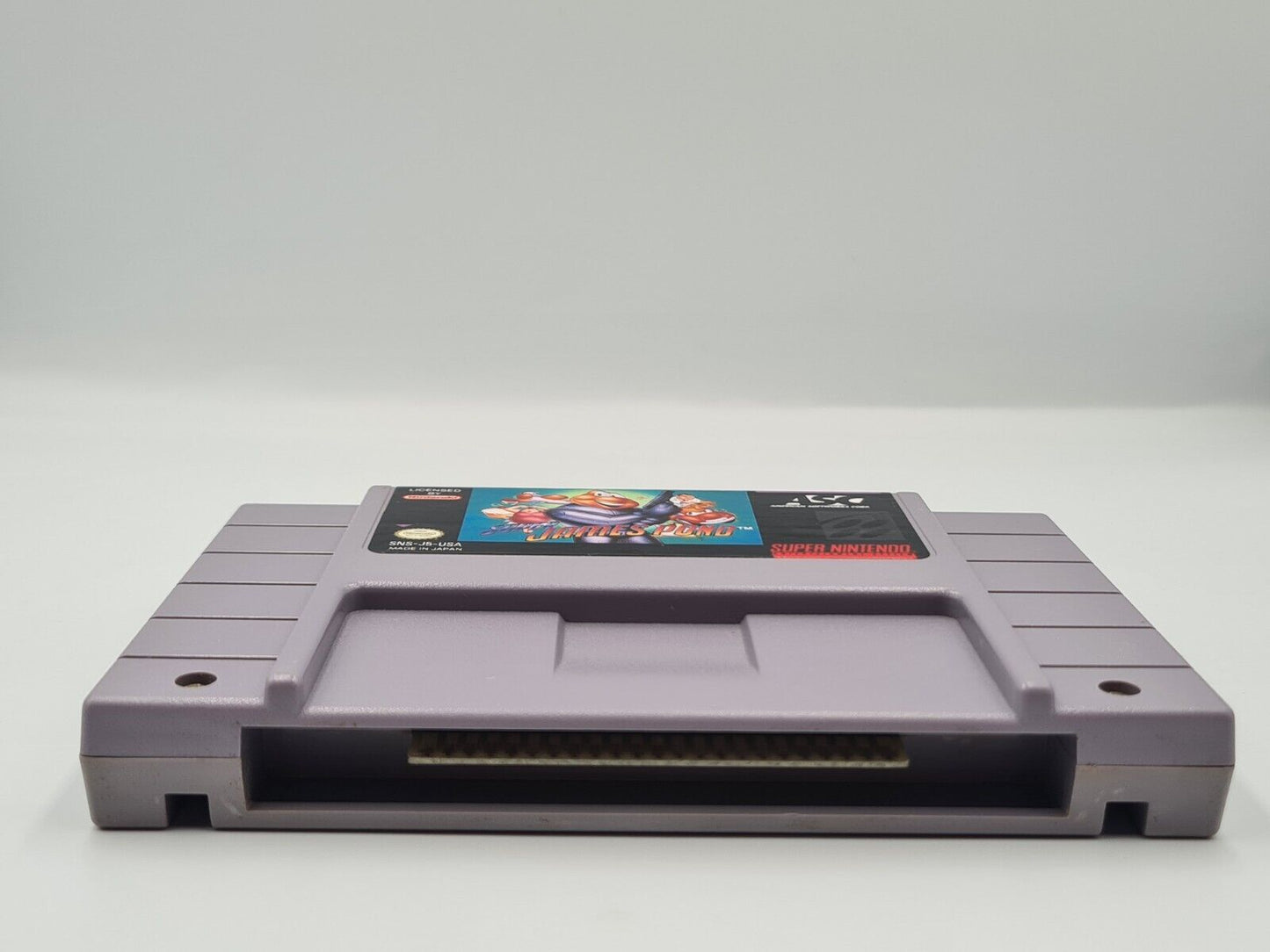 SNES Super Nintendo Super James Pond NTSC USA Modul - T-Retro-Games