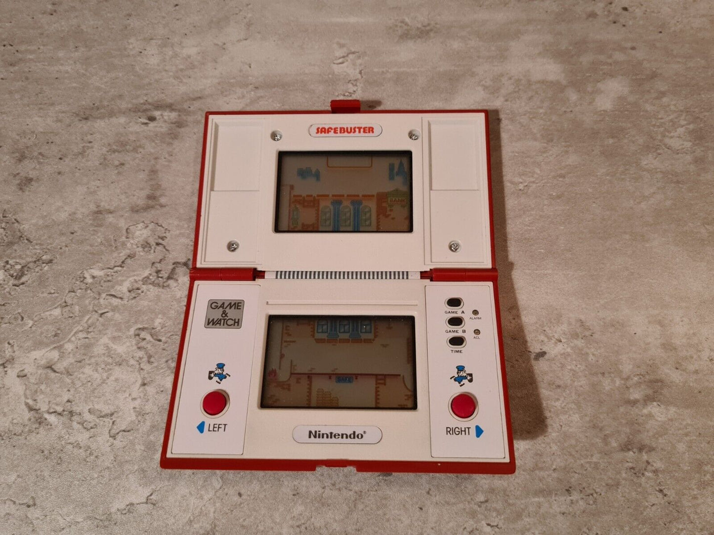 Nintendo Game & Watch Safebuster Konsole Console 1988 Multi Screen - T-Retro-Games