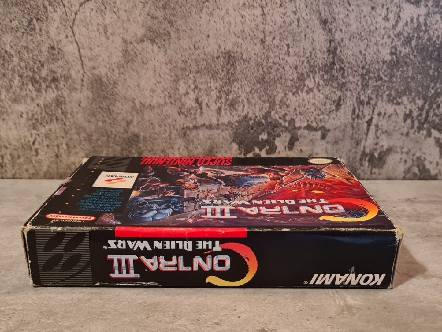 SNES Super Nintendo Contra III The Alien Wars mit OVP und Anleitung NTSC-USA - T-Retro-Games
