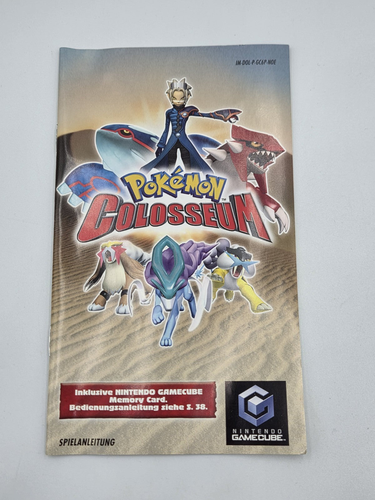Nintendo GameCube Pokemon Colosseum mit OVP und Anleitung NOE