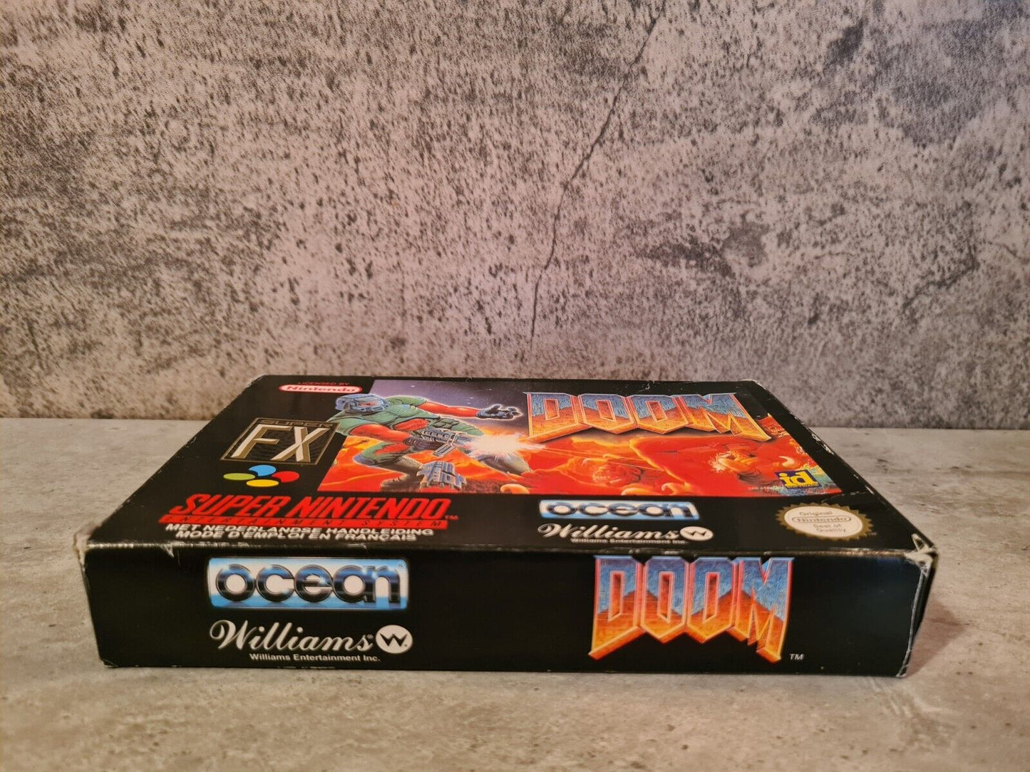 SNES Super Nintendo Doom mit OVP und Anleitung FAH - T-Retro-Games