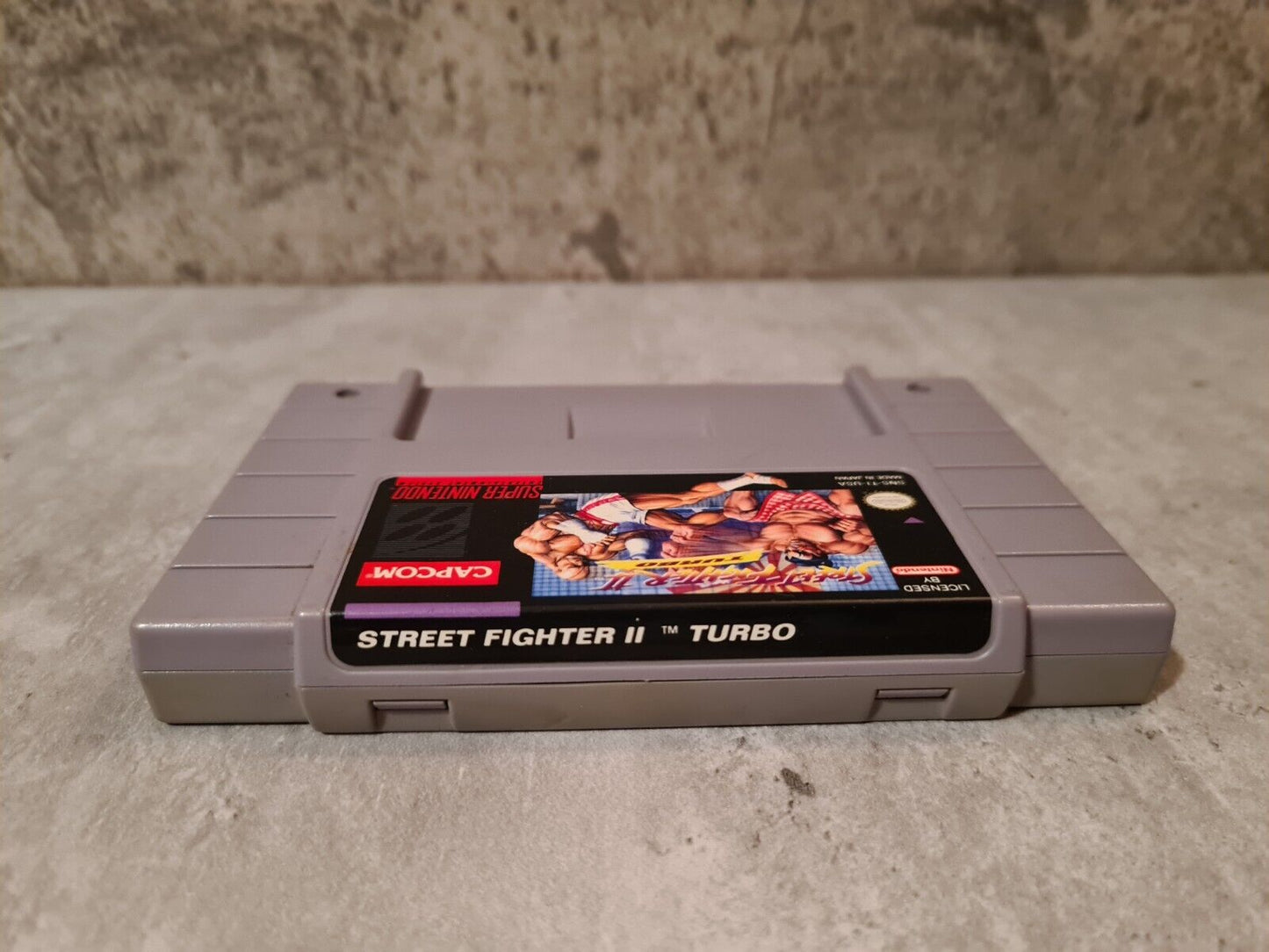 SNES Super Nintendo Street Fighter II Turbo mit OVP und Anleitung NTSC USA - T-Retro-Games