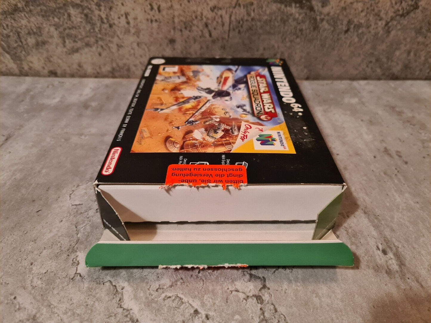 N64 Nintendo 64 Star Wars Rogue Squadron mit OVP und Anleitung EUR - T-Retro-Games
