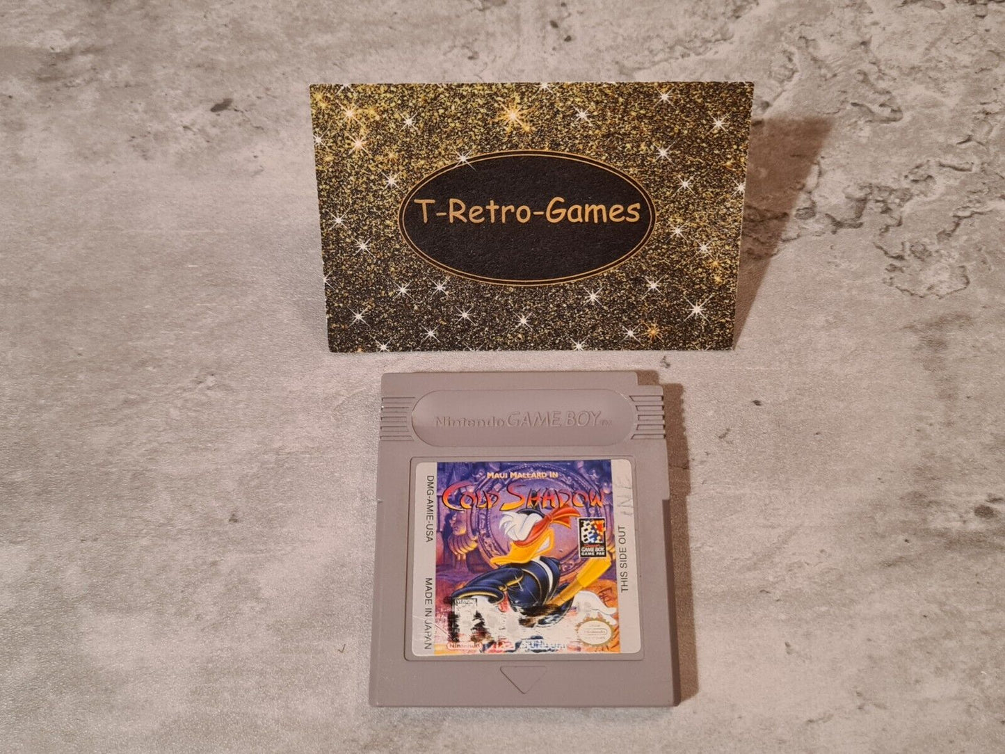 Nintendo Game Boy Classic Spiel Maui Mallard in Cold Shadow Modul USA - T-Retro-Games