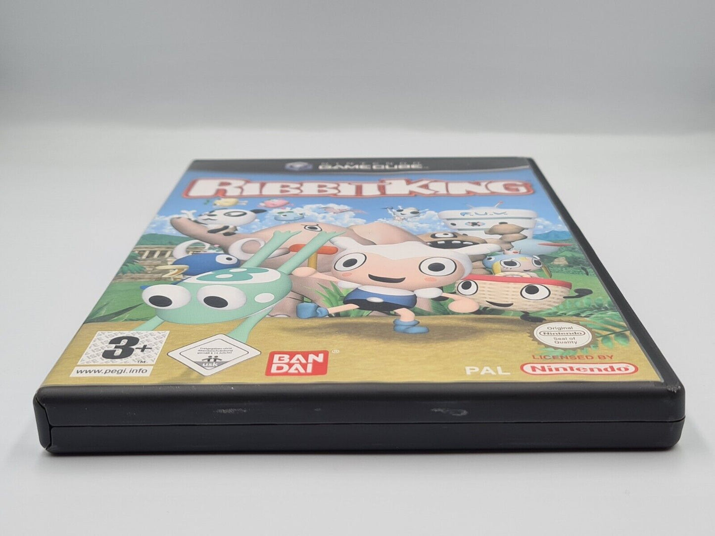Nintendo GameCube Ribbit King mit OVP und Anleitung EUR - T-Retro-Games