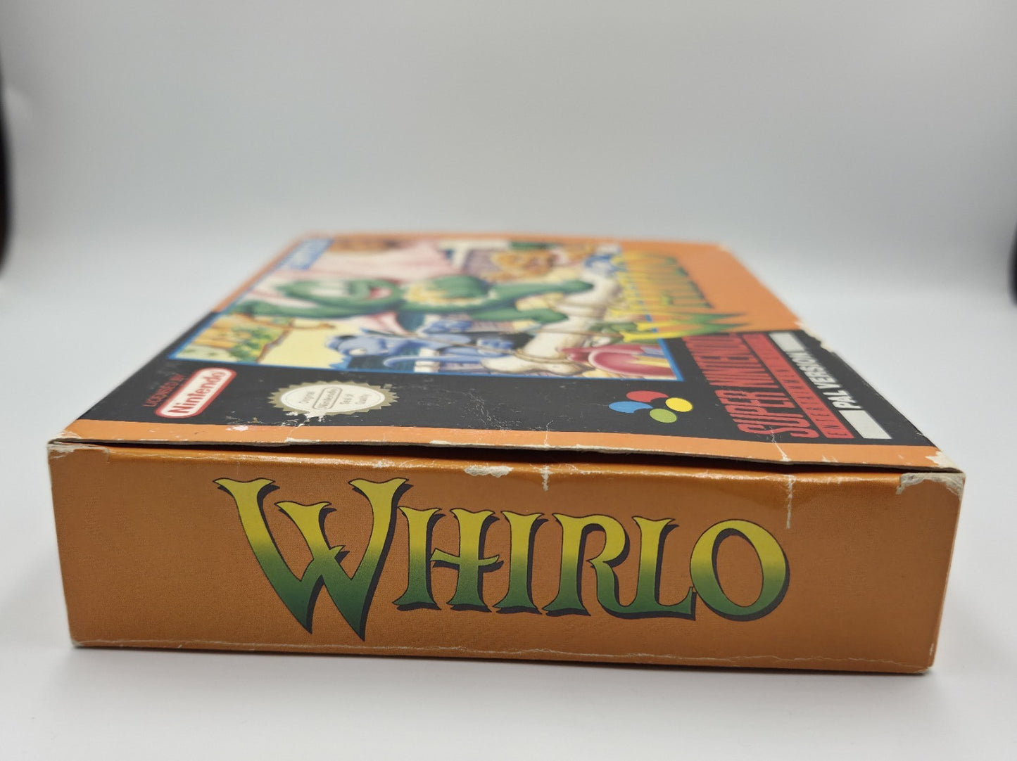 SNES Super Nintendo Whirlo mit OVP und Anleitung ESP