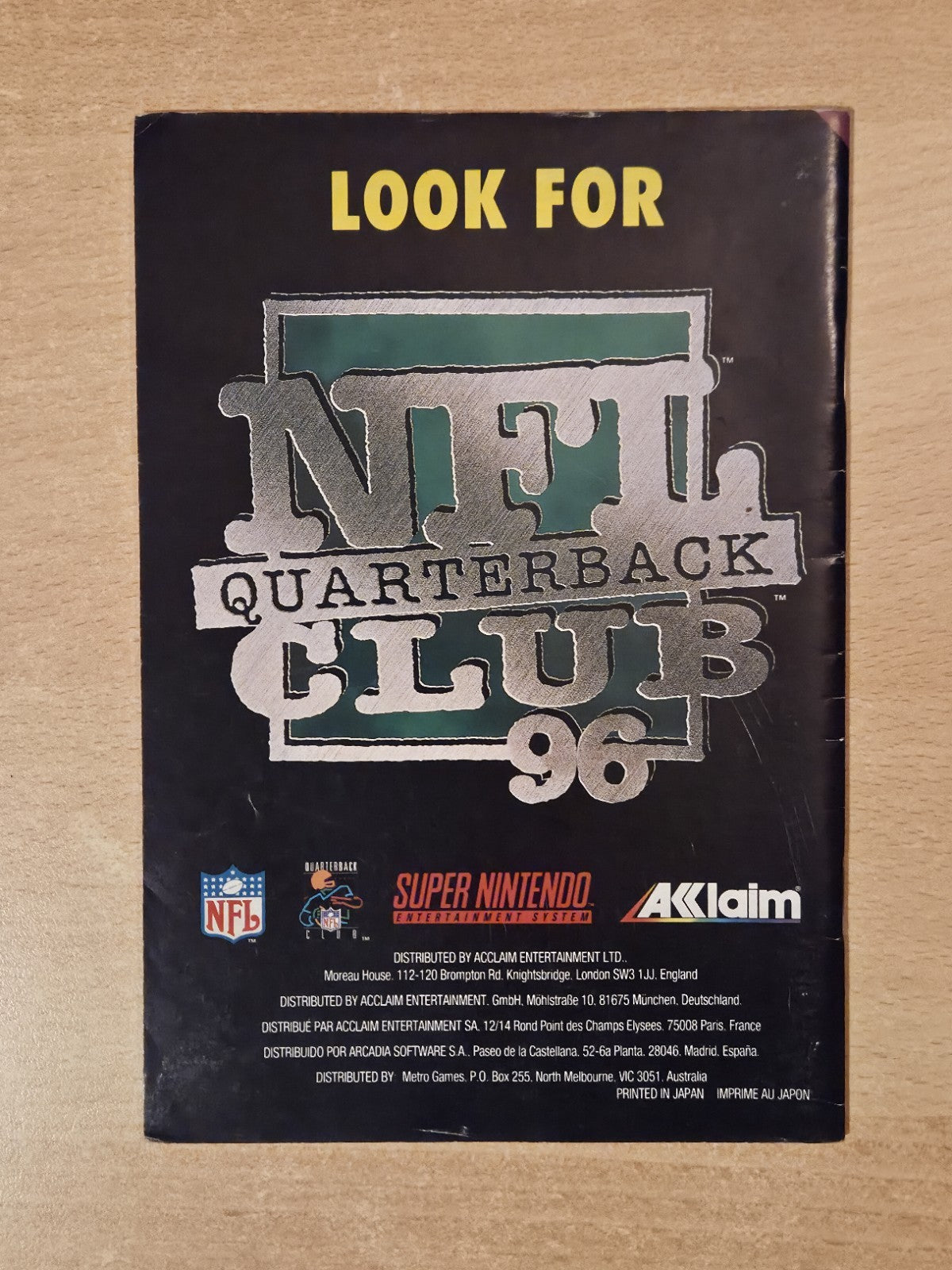 SNES Stallone Snipes Demolition Man Spielanleitung Instruction Booklet EUR