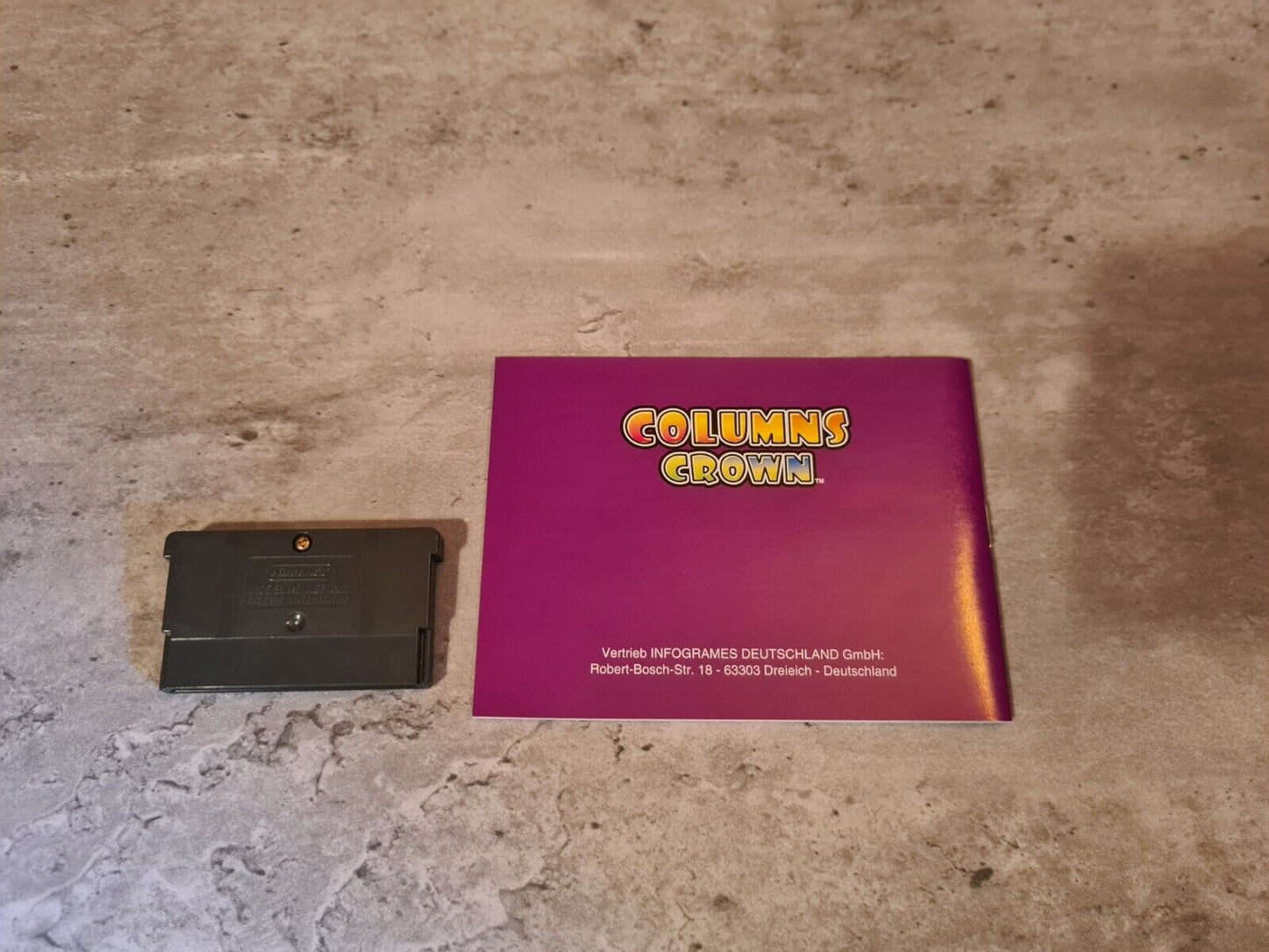 Gameboy Advance Columns Crown mit OVP und Anleitung NOE - T-Retro-Games