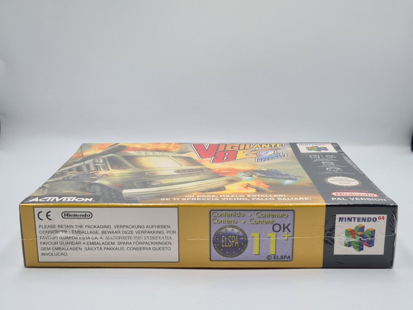 N64 Nintendo 64 Vigilante 8 2nd Offense Sealed NEW NEU EUR - T-Retro-Games