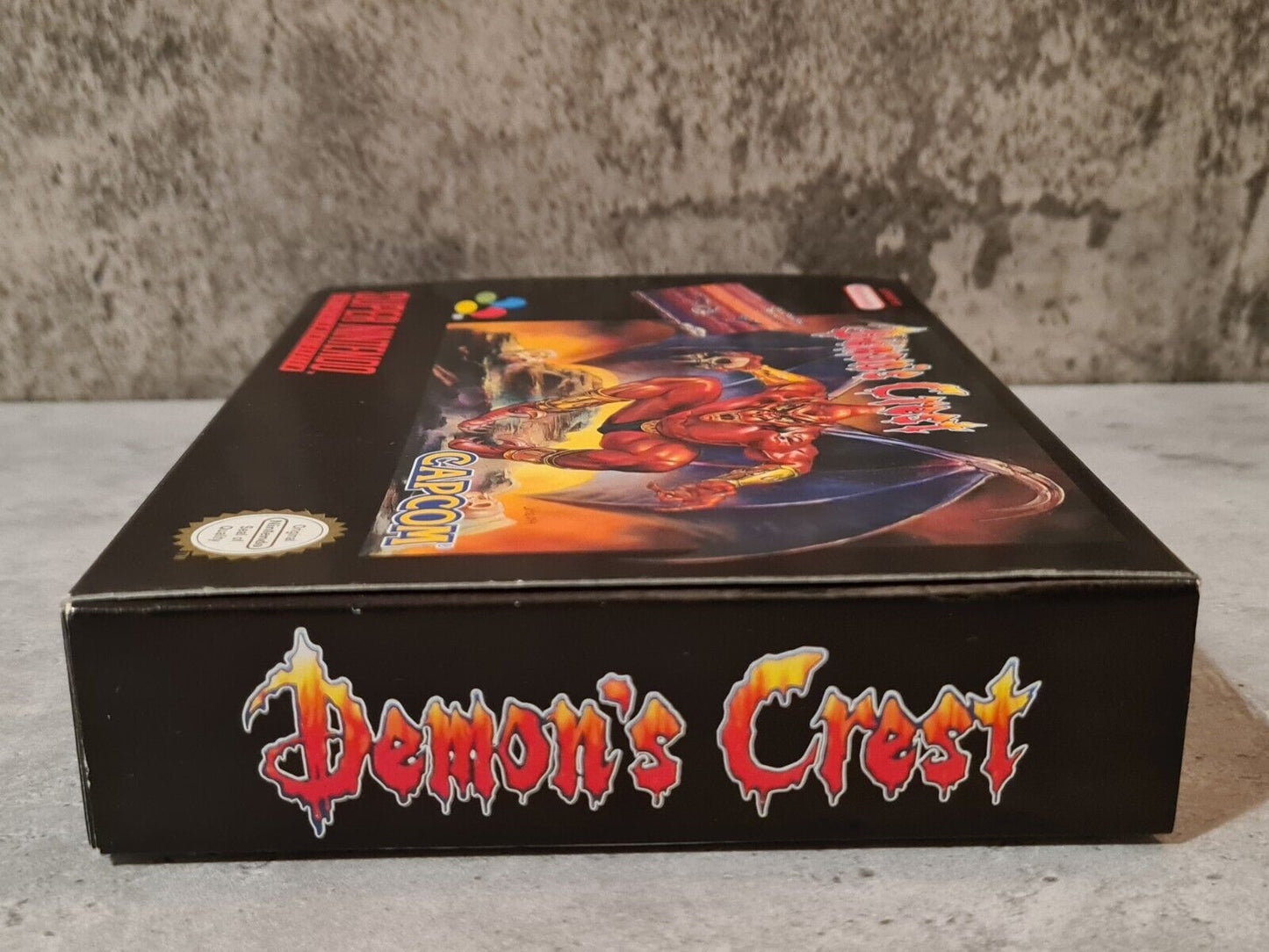 SNES Super Nintendo Demon's Crest mit OVP und Anleitung EUR - T-Retro-Games