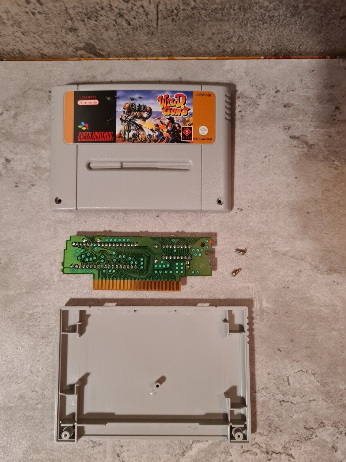 SNES Super Nintendo Wild Guns mit OVP und Anleitung EUR