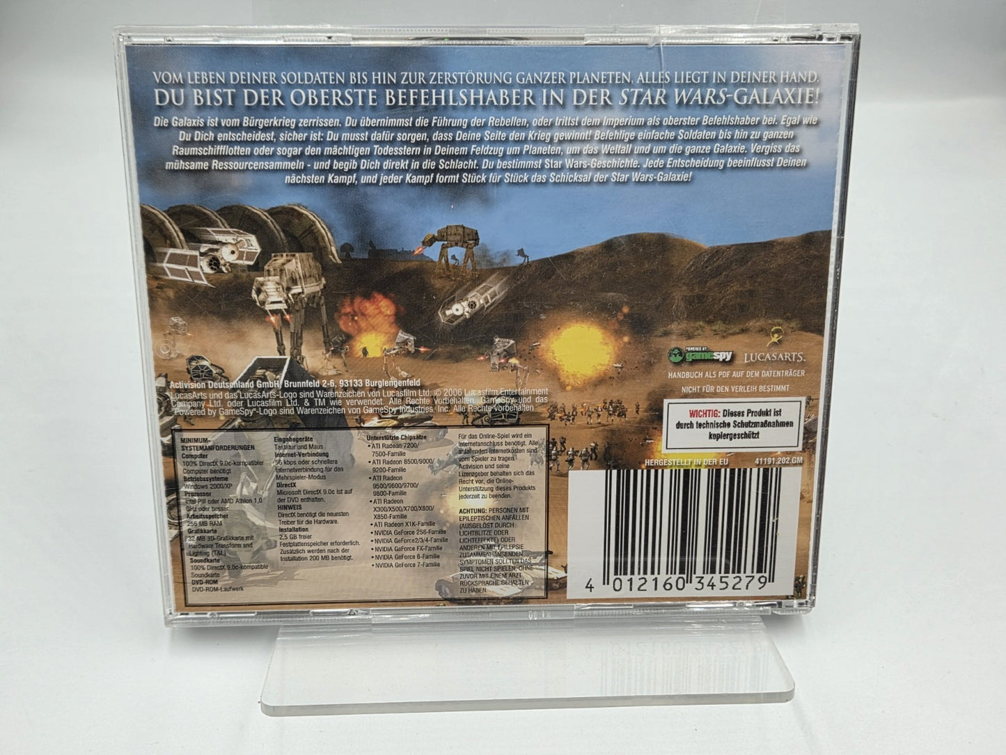 PC-CD Rom Spiel Star Wars Empire at War