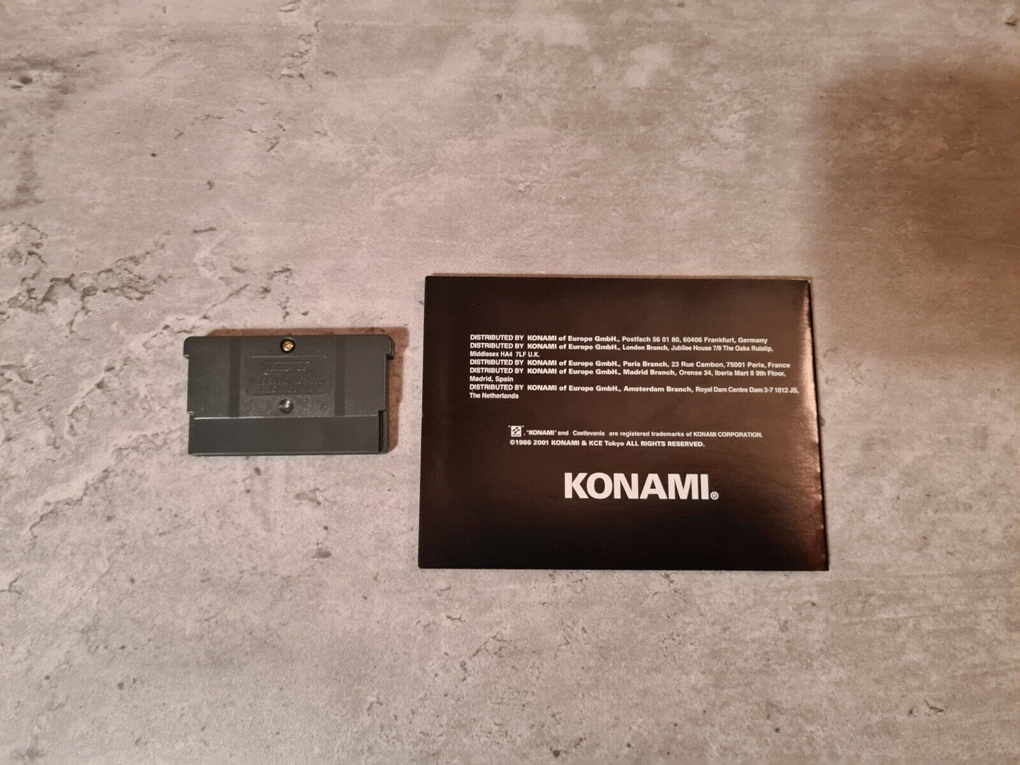 Nintendo Gameboy Advance Castlevania mit OVP und Anleitung EUR - T-Retro-Games