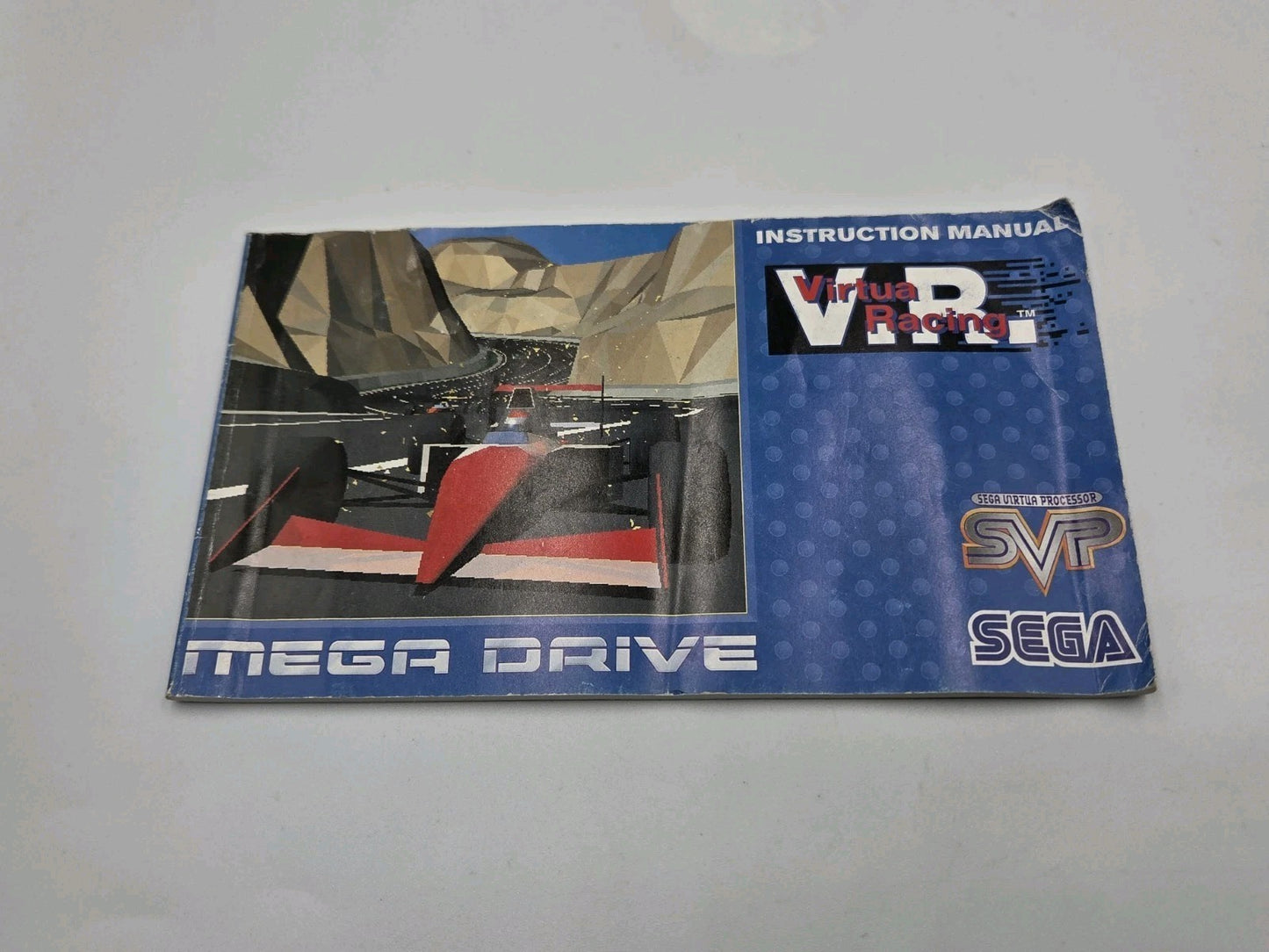 Sega Mega Drive Spiel Virtua Racing mit OVP und Anleitung Multilingual