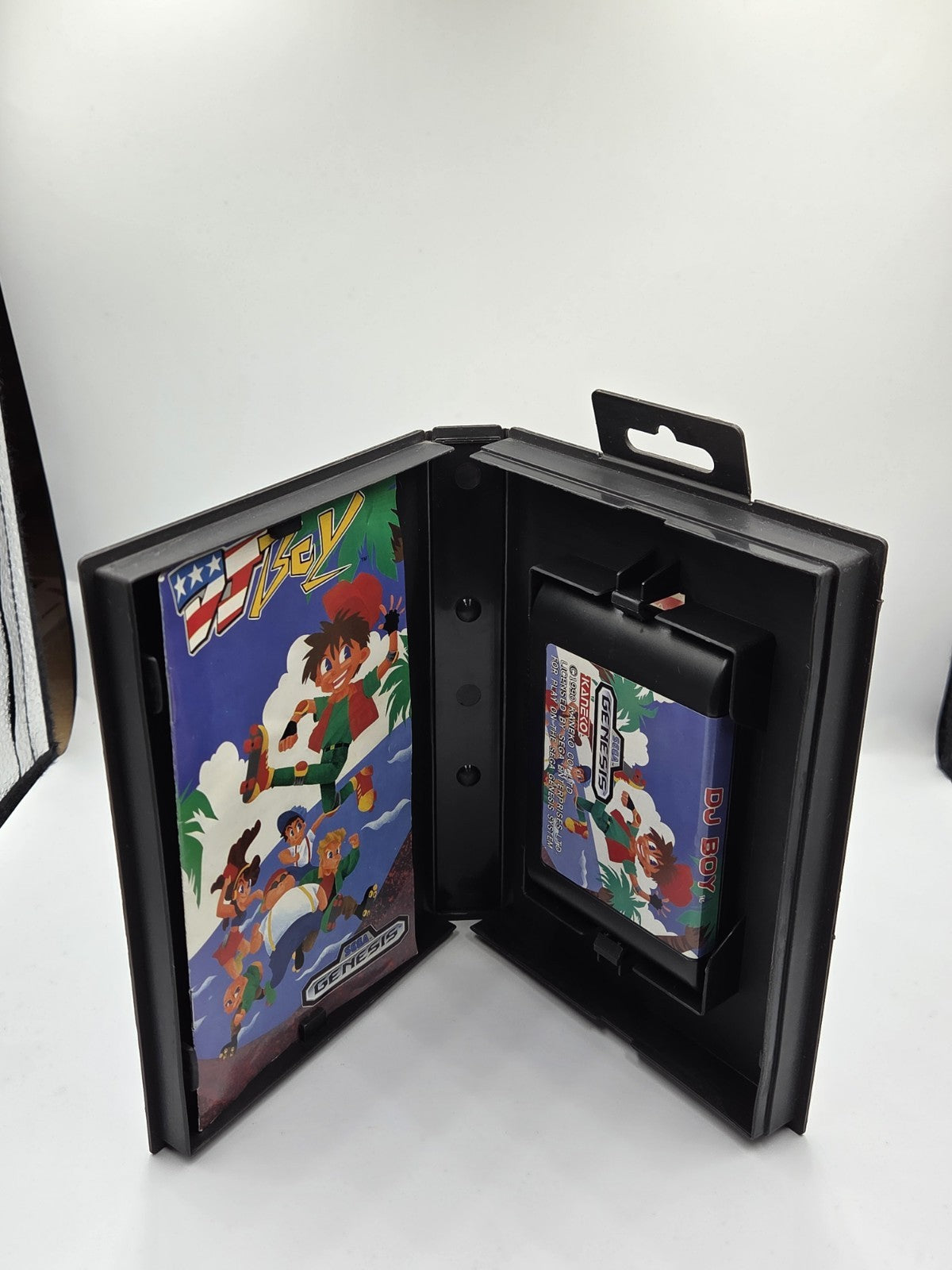 Sega Genesis DJ Boy mit OVP und Anleitung USA