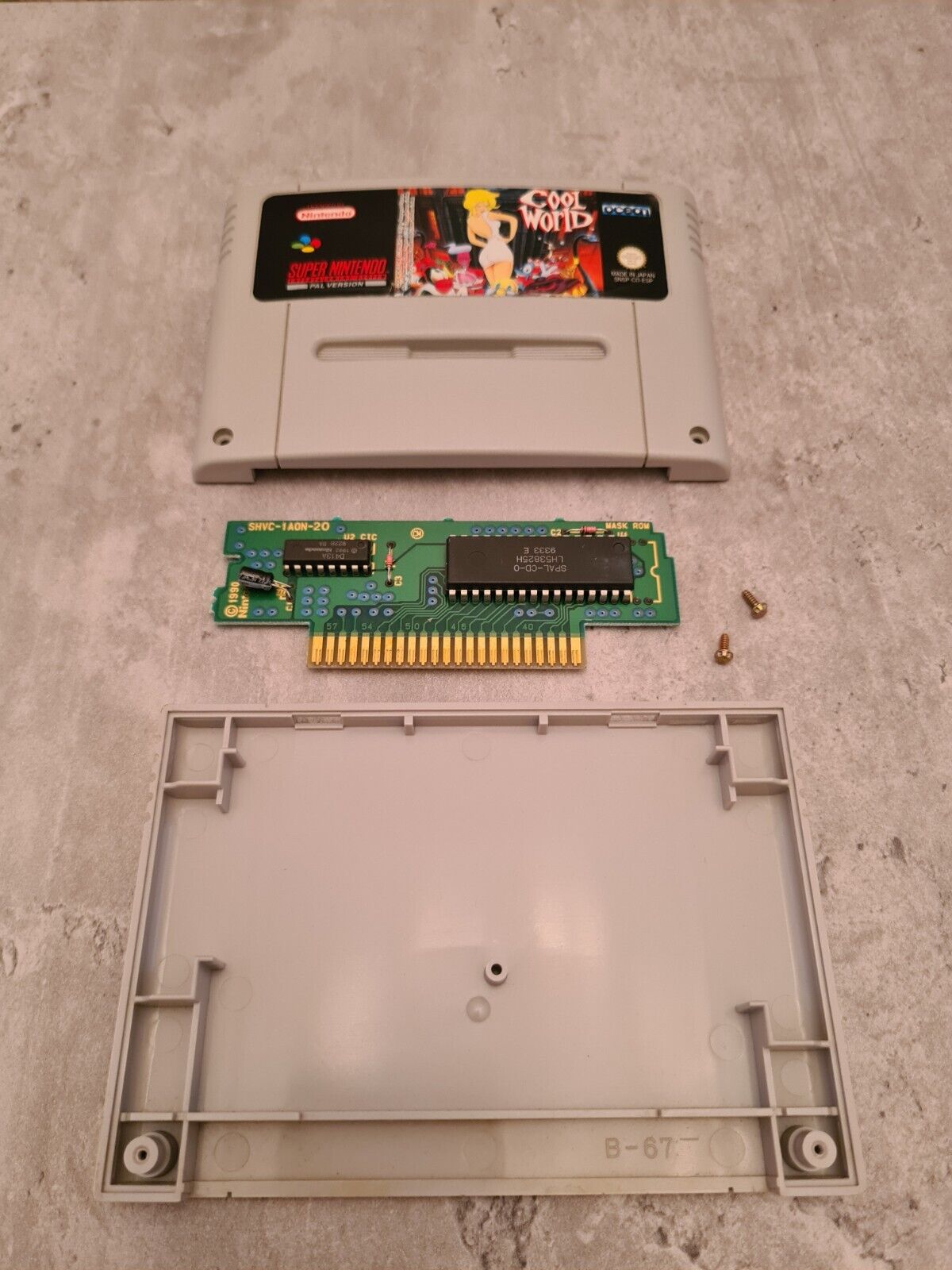 SNES Super Nintendo Cool World Modul ESP - T-Retro-Games