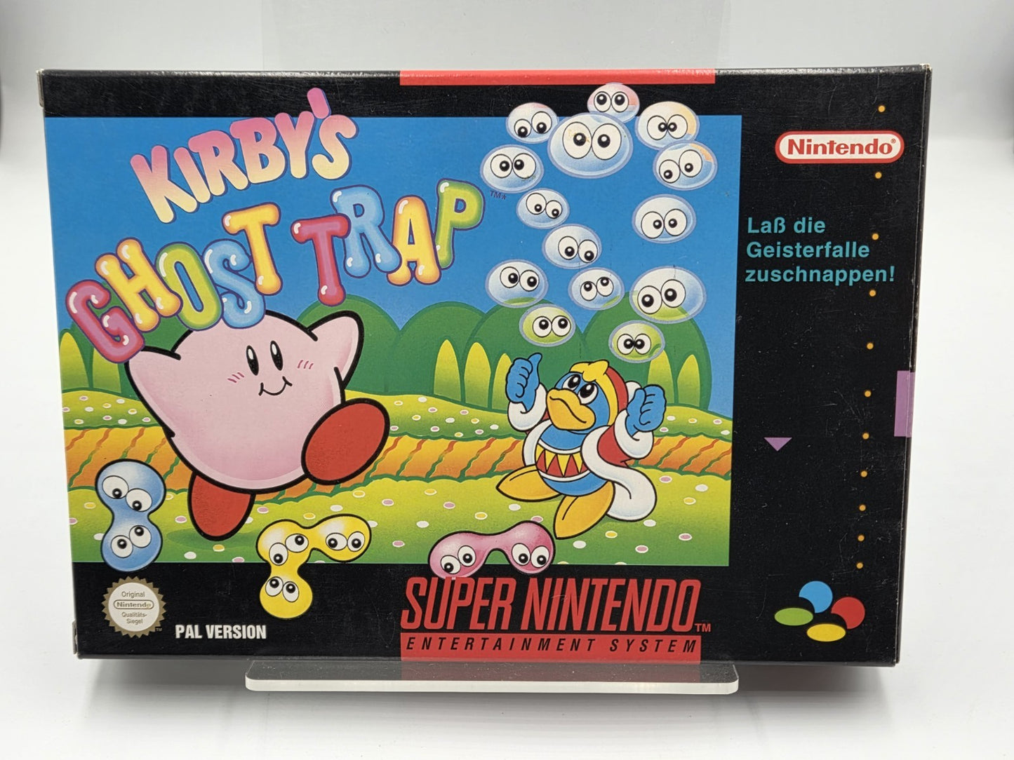 SNES Super Nintendo Kirby's Ghost Trap mit OVP und Anleitung NOE - T-Retro-Games