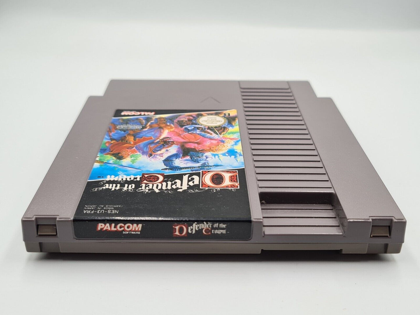 NES Defender of The Crown mit OVP und Anleitung FRA - T-Retro-Games