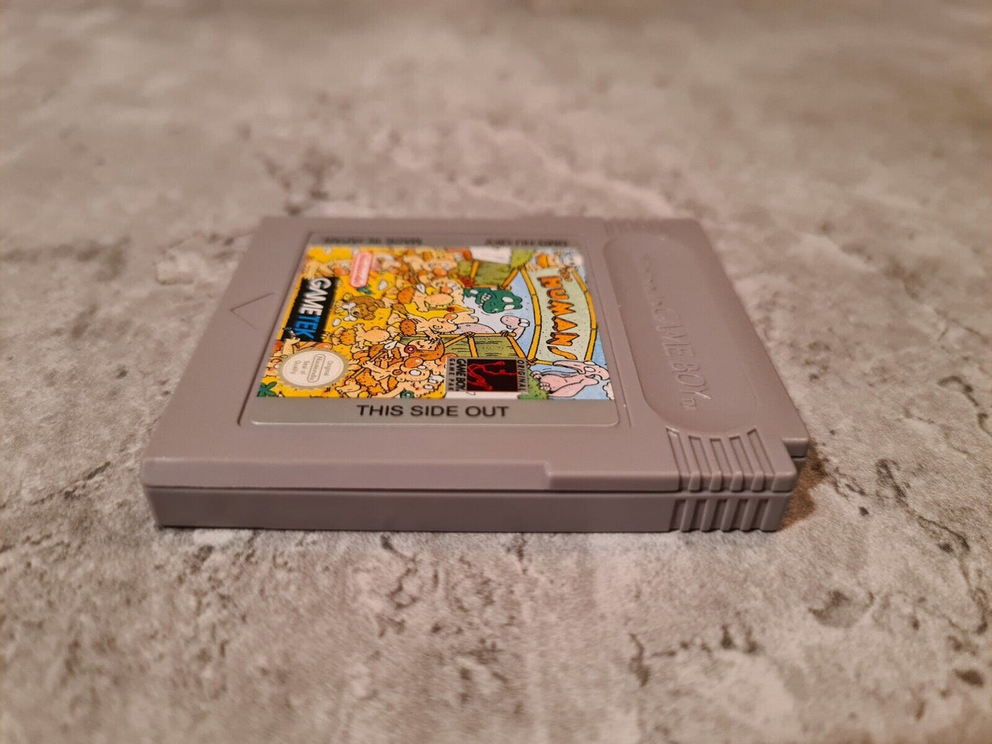 Nintendo Gameboy Classic Spiel The Humans Modul UKV - T-Retro-Games