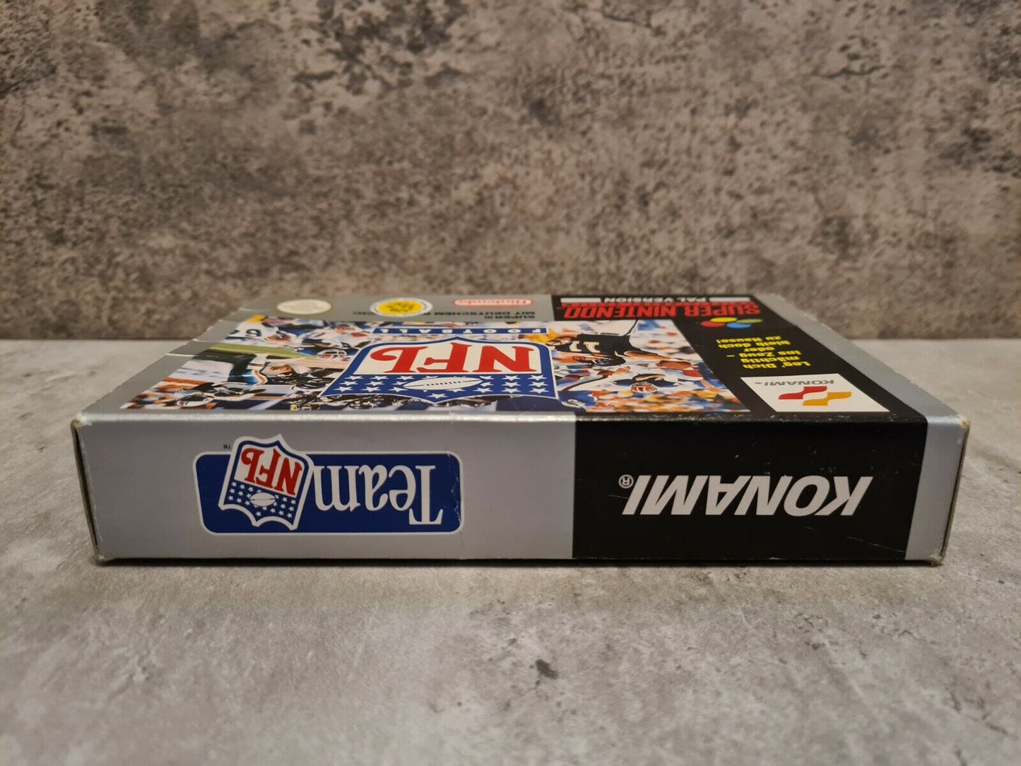 SNES Super Nintendo NFL Football mit OVP und Anleitung + Playbook NOE - T-Retro-Games