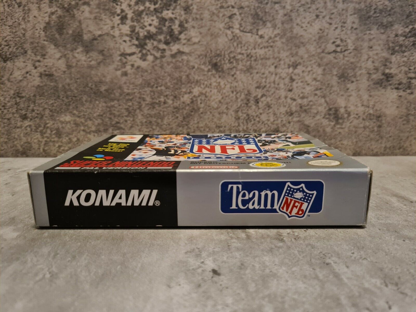SNES Super Nintendo NFL Football mit OVP und Anleitung + Playbook NOE - T-Retro-Games