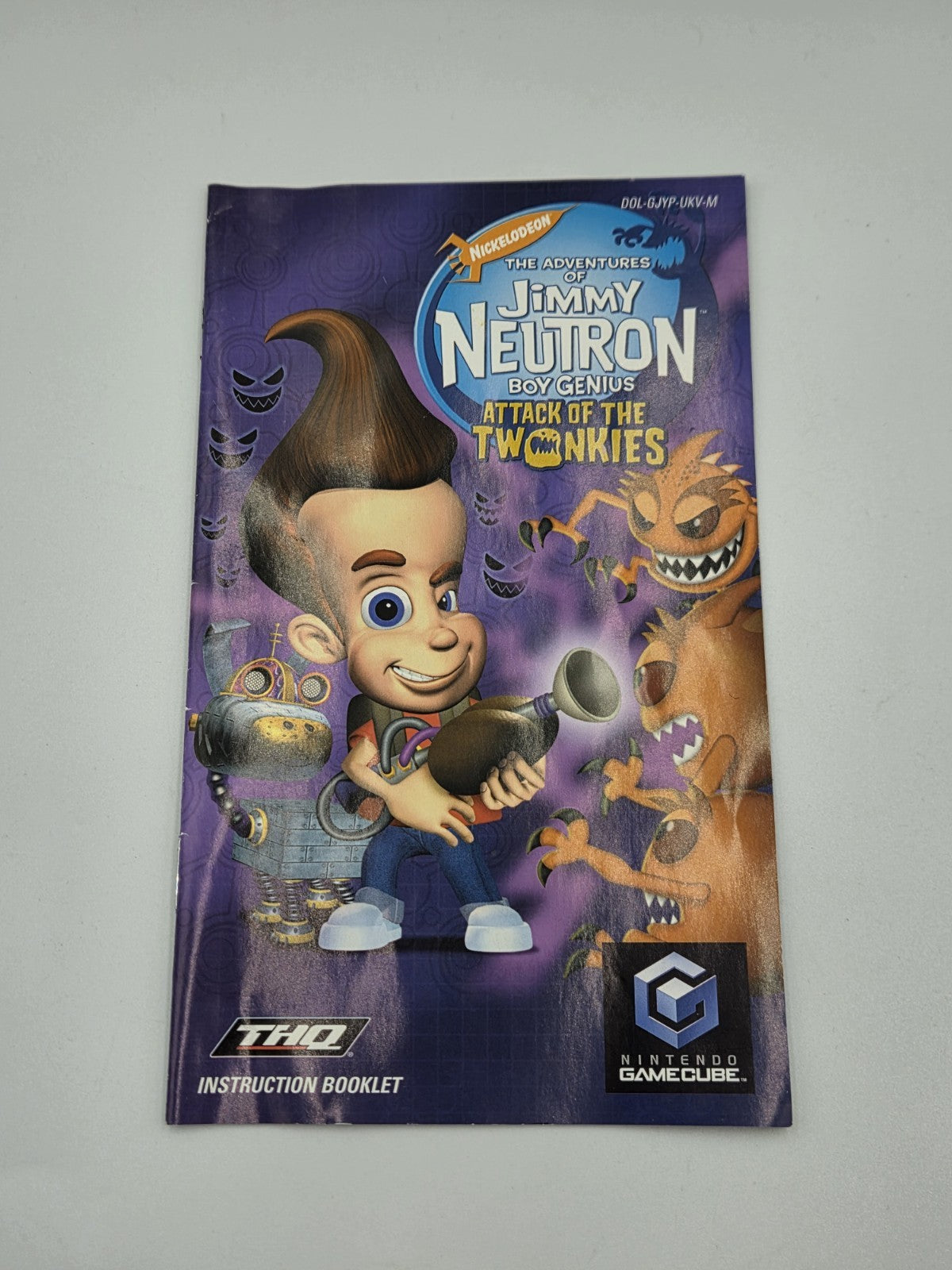 Nintendo GameCube Jimmy Neutron Attack Of The Twonkies mit OVP und Anleitung UKV