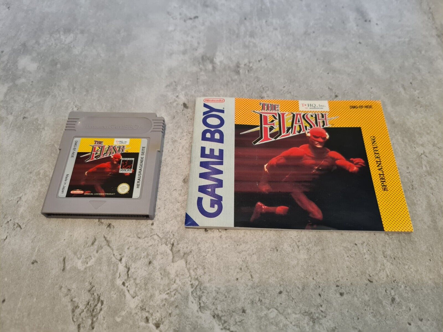 Game Boy Classic The Flash mit OVP und Anleitung NOE