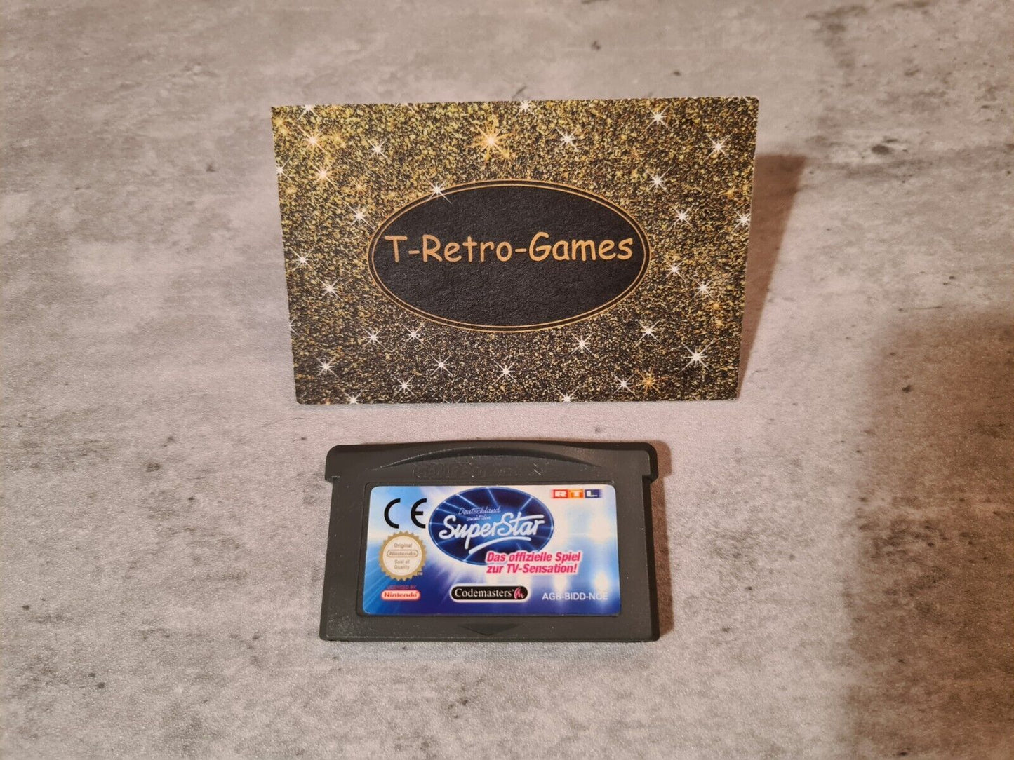 Nintendo Gameboy Advance Deutschland sucht den Superstar Modul NOE - T-Retro-Games