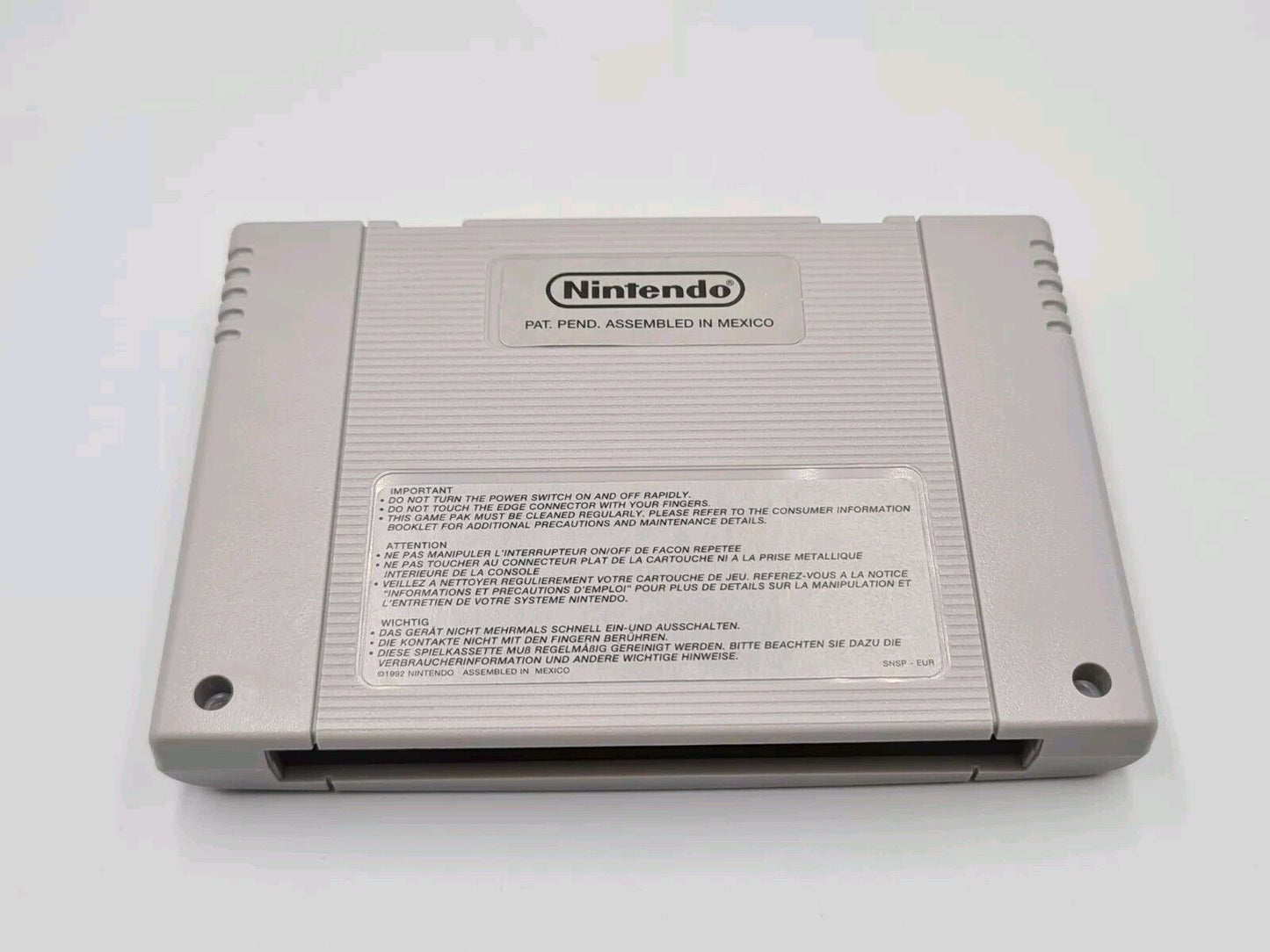 SNES Super Nintendo Ms. Pac-Man mit OVP und Anleitung EUR - T-Retro-Games
