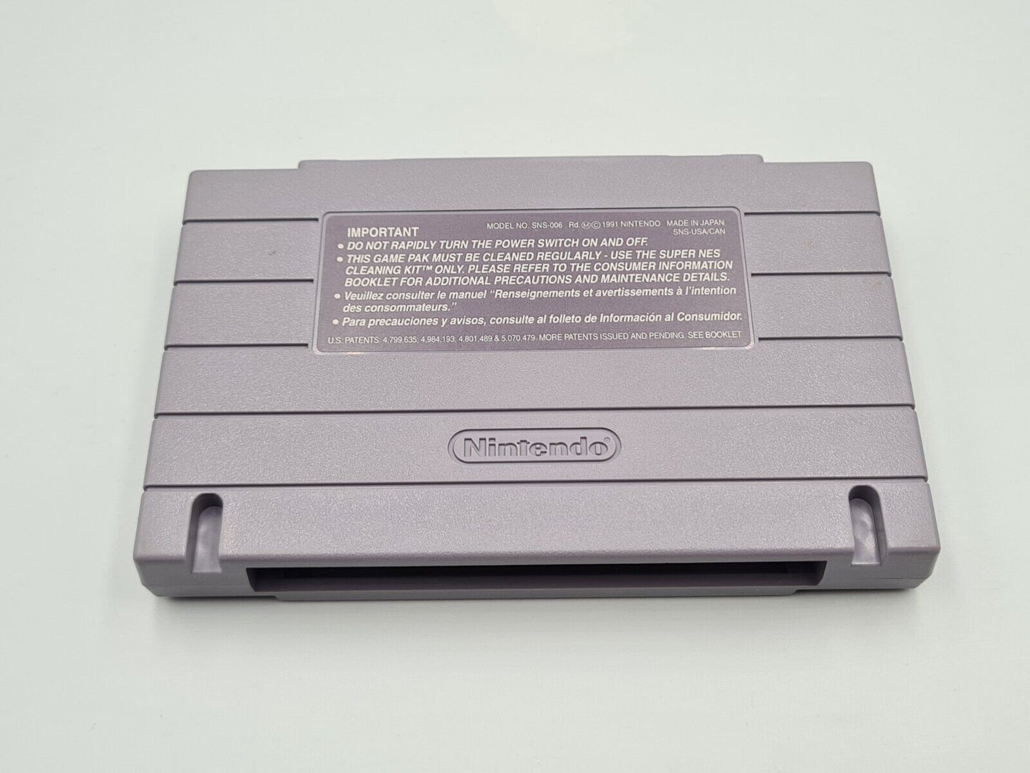SNES Super Nintendo Rampart mit OVP und Anleitung NTSC-USA - T-Retro-Games