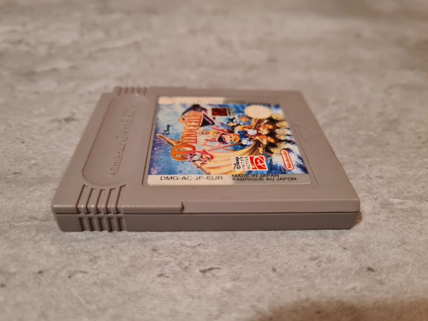 Game Boy Classic Spiel Disney's Pinocchio Modul EUR