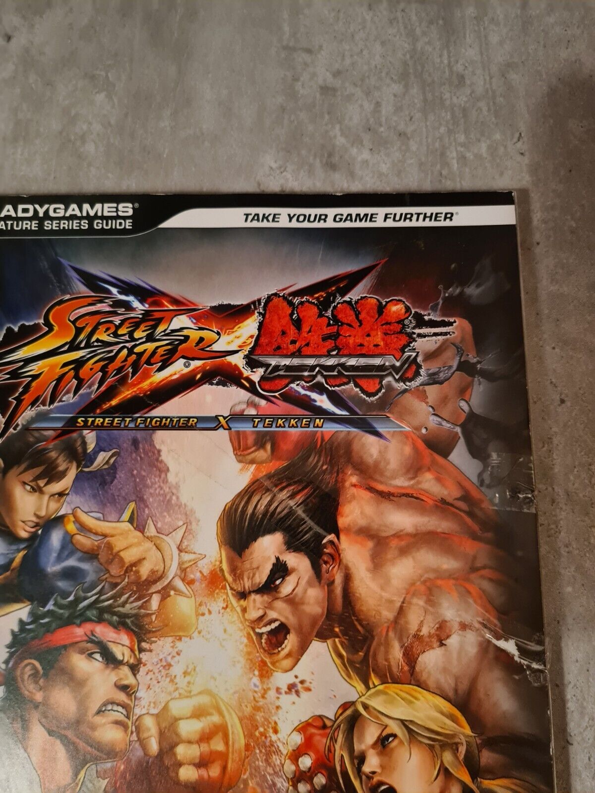 Bradygames PS3 Xbox360 Spieleberater Street Fighter X Tekken Englisch - T-Retro-Games
