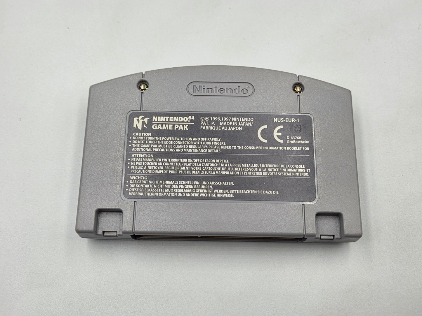 N64 Nintendo 64 Mystical Ninja Starring Goemon mit OVP und Anleitung EUR