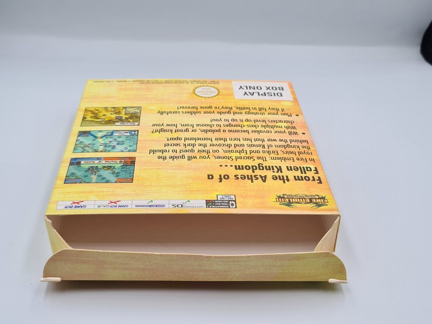 Nintendo Game Boy Advance Fire Emblem The Sacred Stones Display Box Only - T-Retro-Games