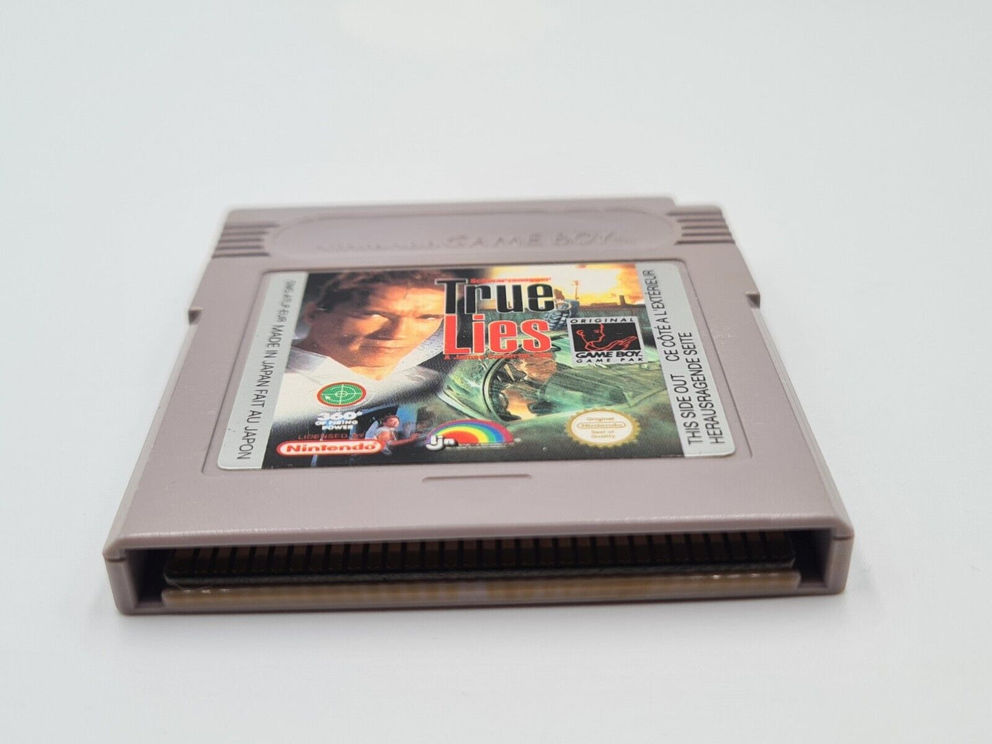 Nintendo Game Boy Classic Spiel True Lies Modul EUR - T-Retro-Games