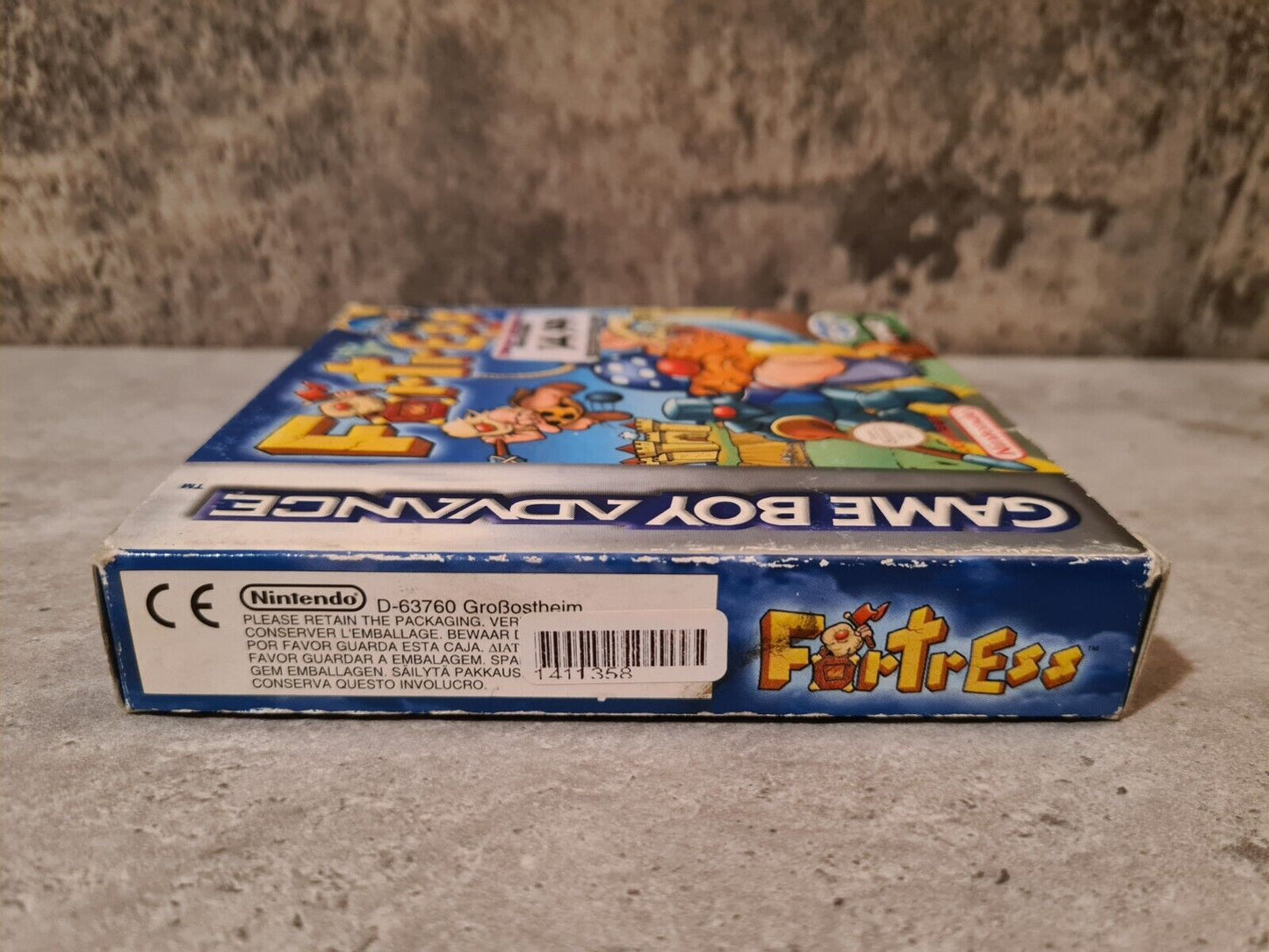 Nintendo Gameboy Advance Fortress mit OVP und Anleitung EUR - T-Retro-Games