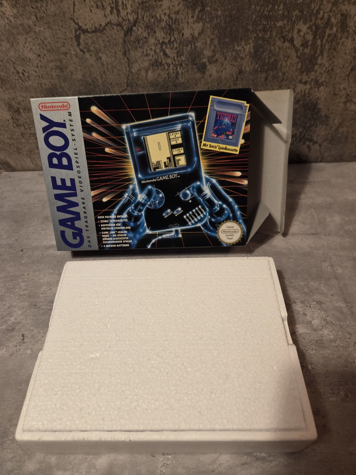Nintendo Game Boy Classic Konsole Console Tetris OVP NOE Deutsch